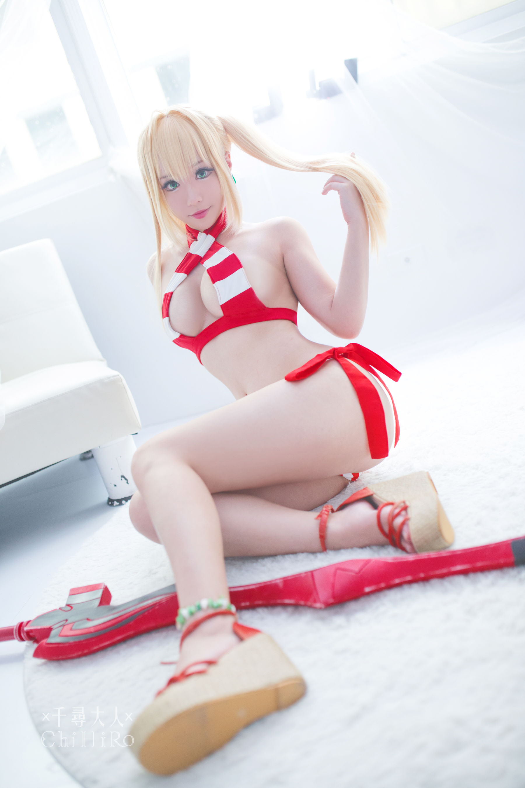 [福利COS] Cos妹子千寻 - 尼禄Nero4