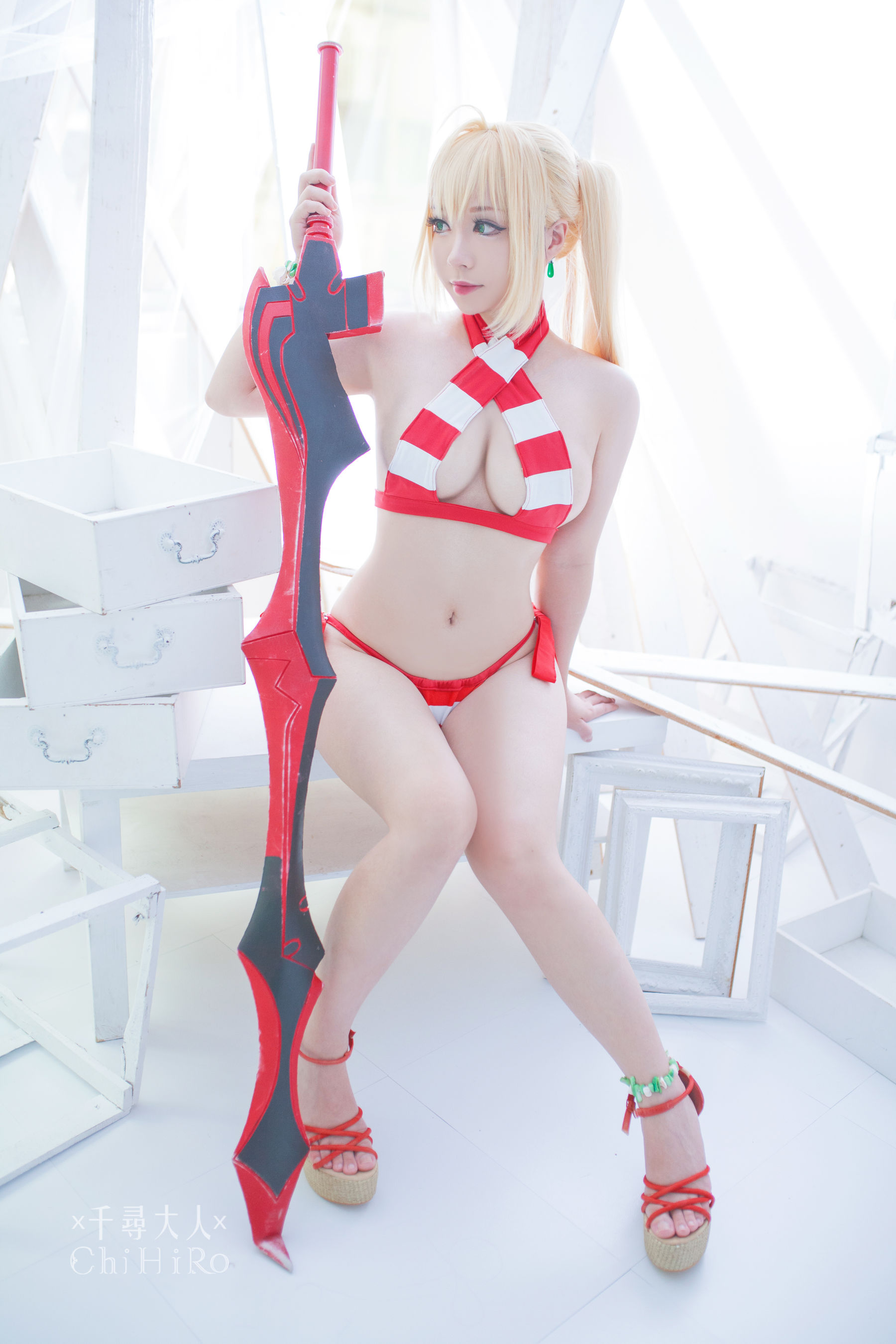 [福利COS] Cos妹子千寻 - 尼禄Nero4