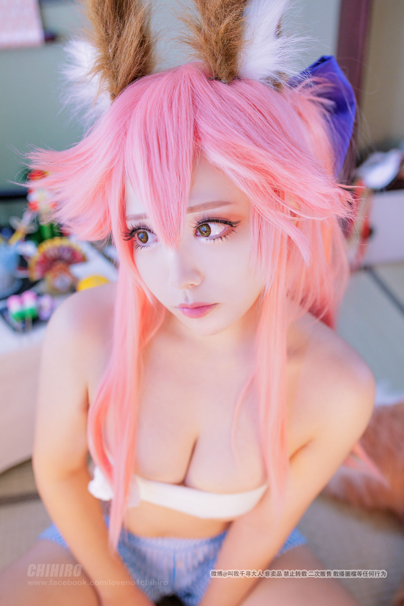 [福利COS] Cos妹子千寻 - 玉藻前Caster2