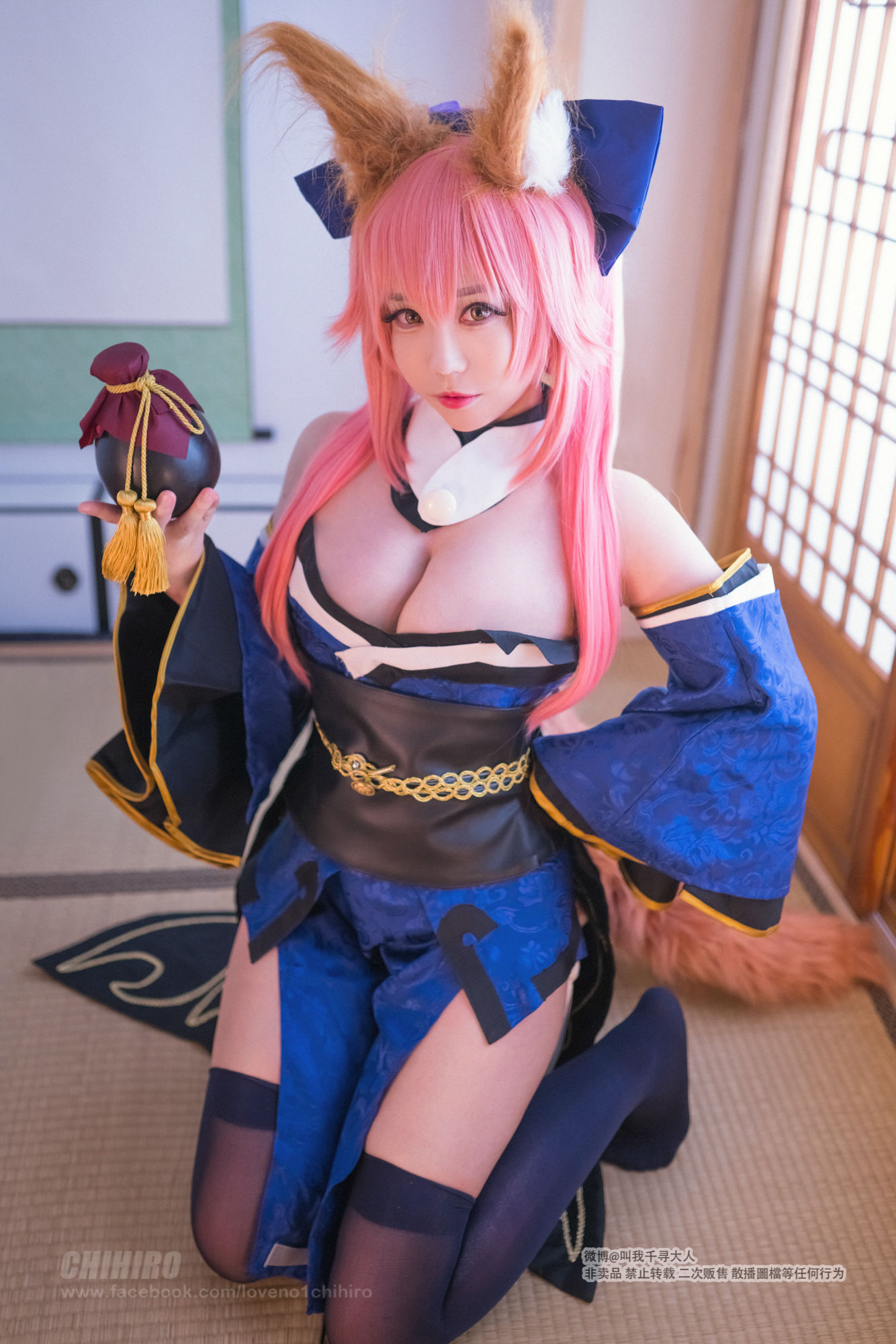 [福利COS] Cos妹子千寻 - 玉藻前Caster2
