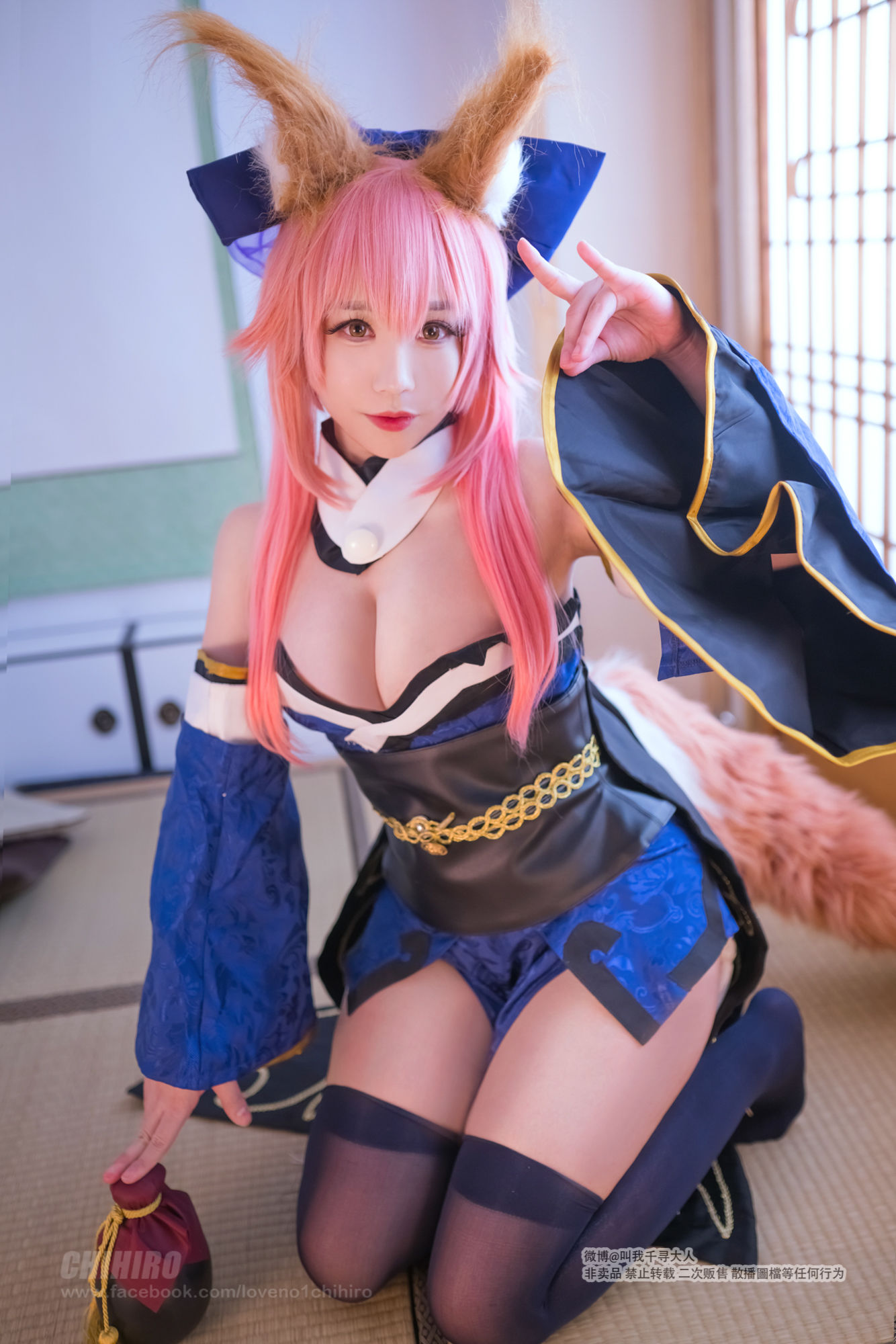 [福利COS] Cos妹子千寻 - 玉藻前Caster2