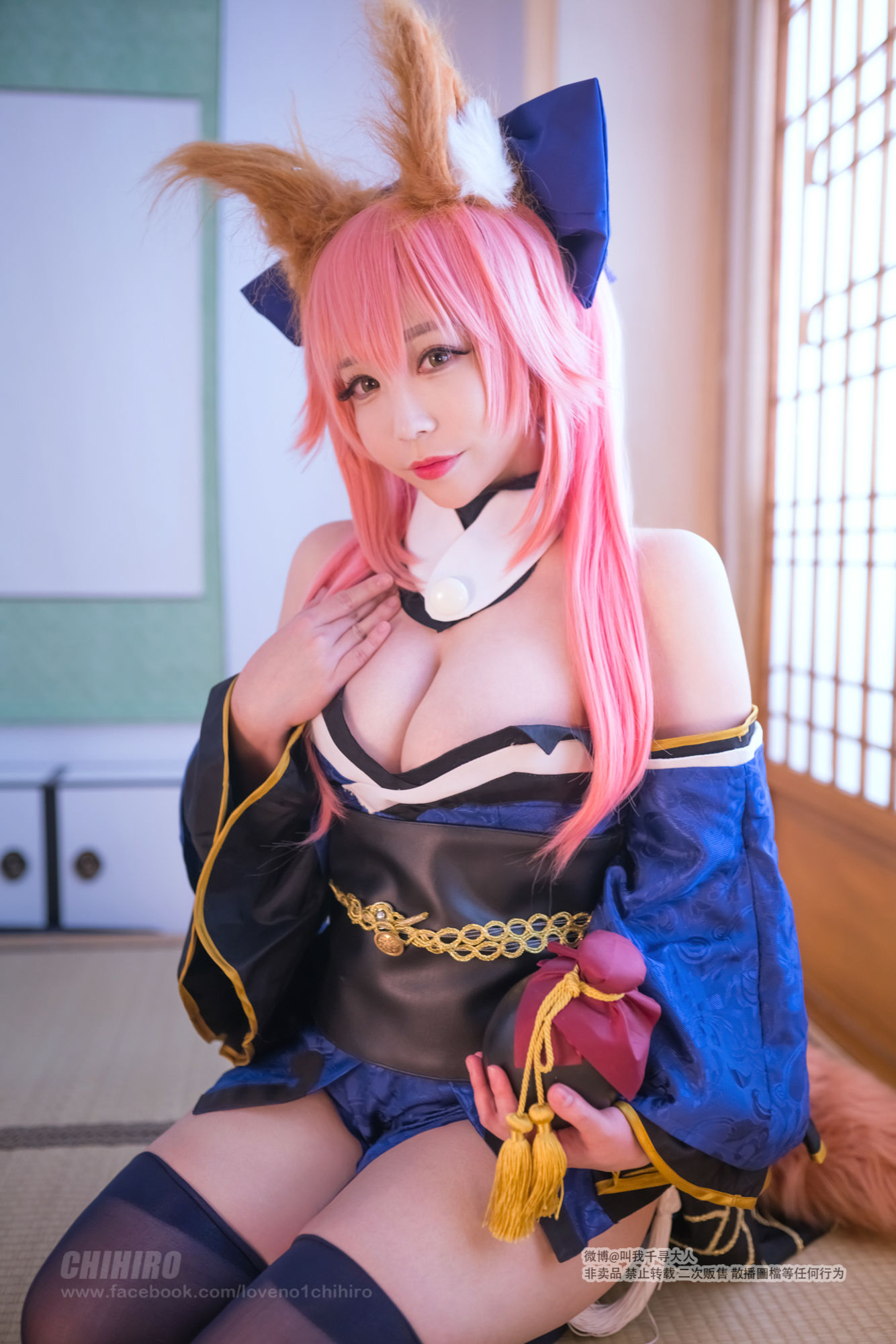 [福利COS] Cos妹子千寻 - 玉藻前Caster2