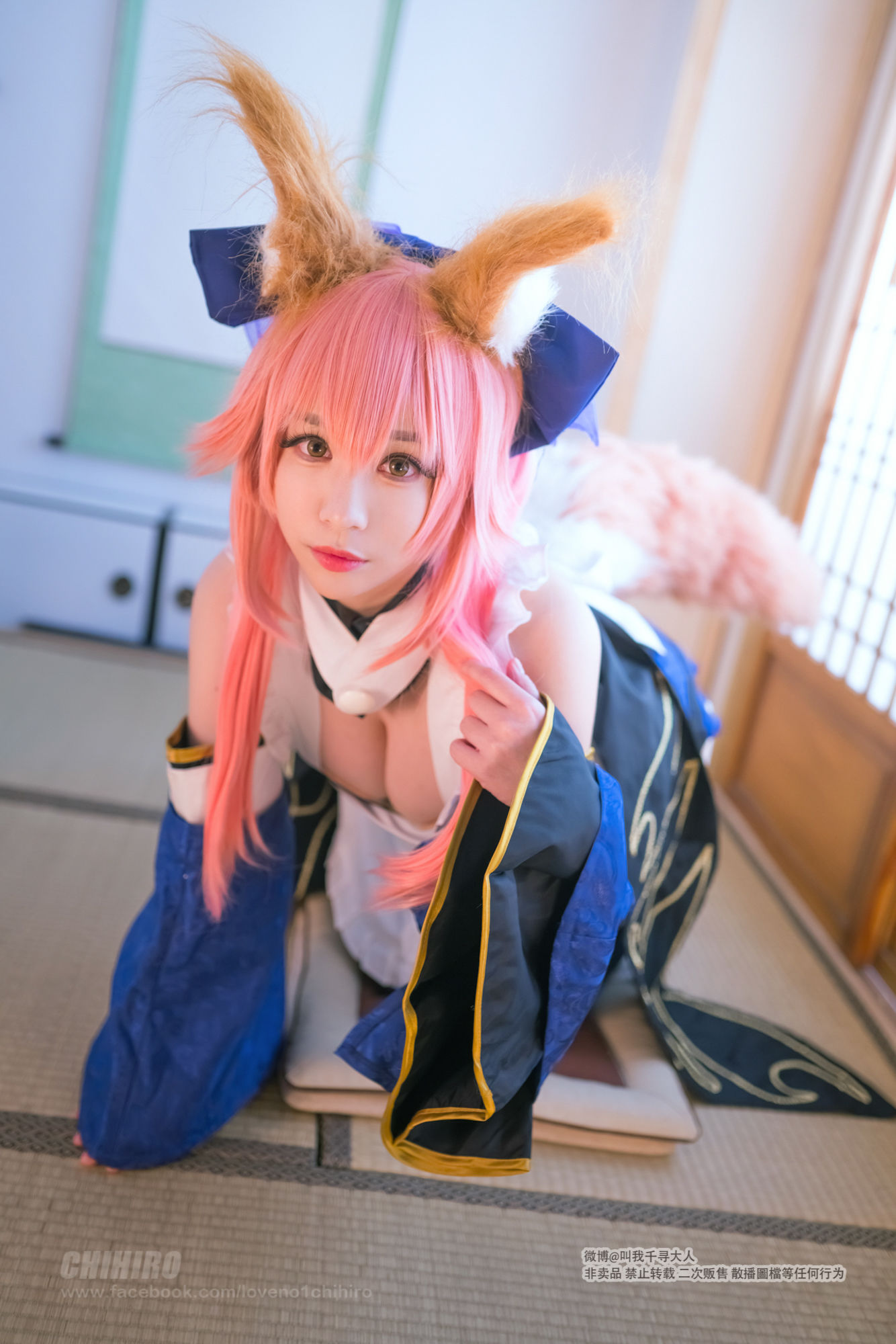 [福利COS] Cos妹子千寻 - 玉藻前Caster2