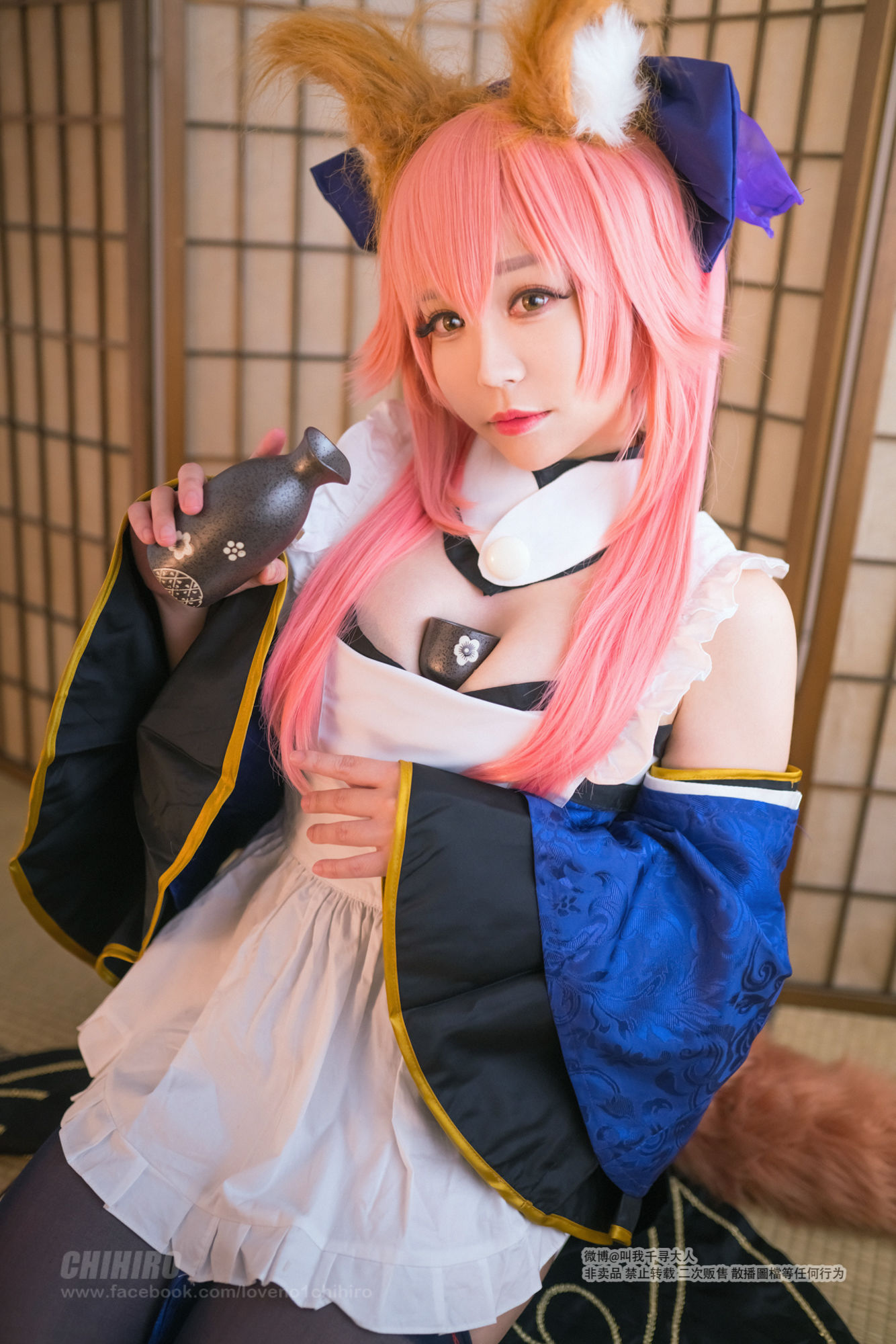 [福利COS] Cos妹子千寻 - 玉藻前Caster2