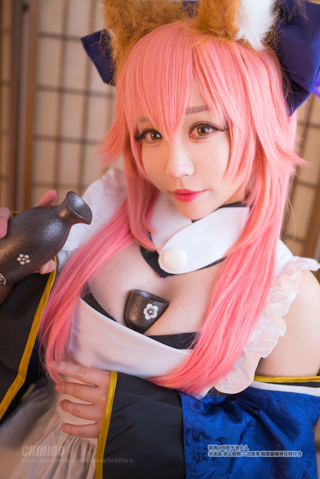 [福利COS] Cos妹子千寻 - 玉藻前Caster2
