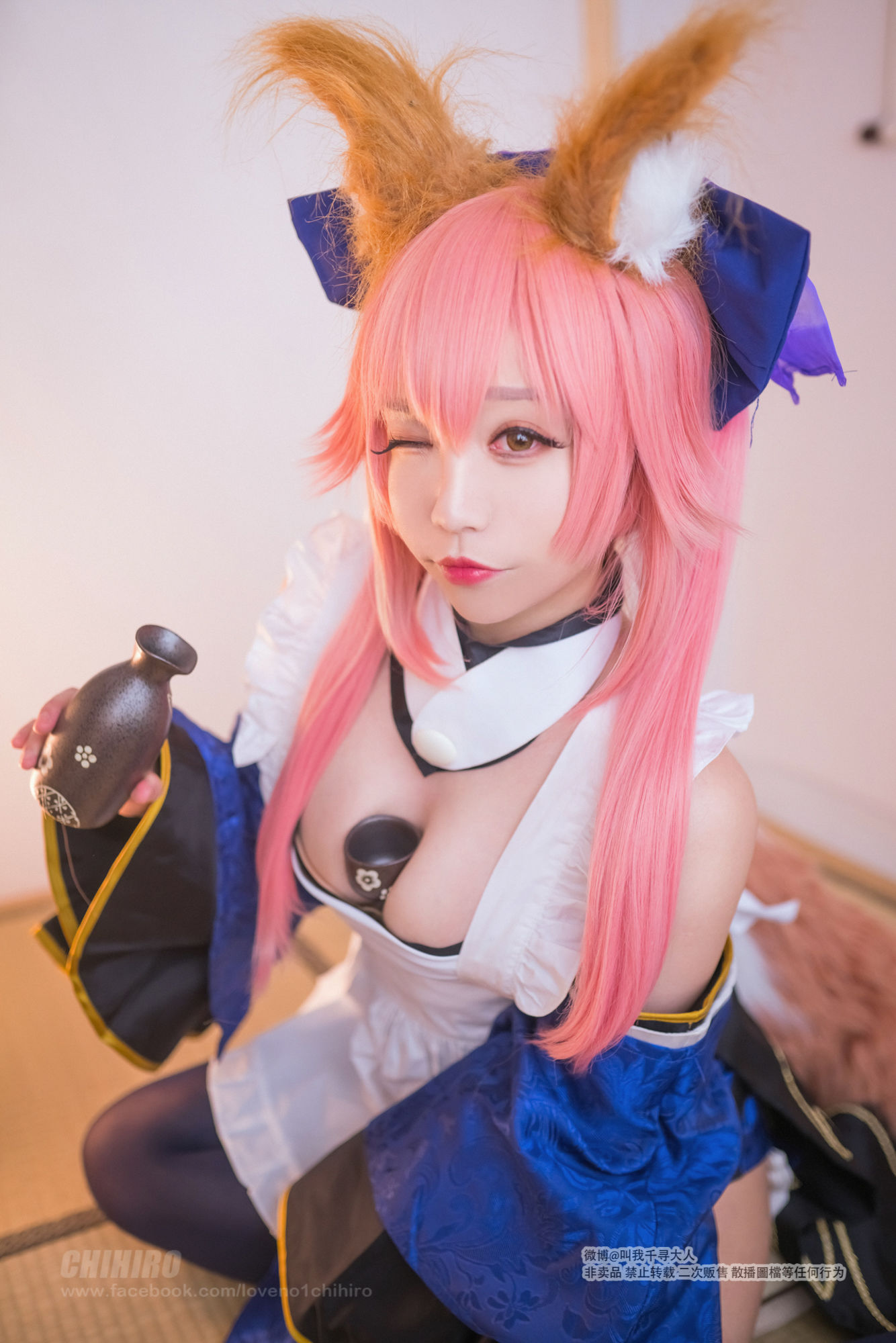 [福利COS] Cos妹子千寻 - 玉藻前Caster2
