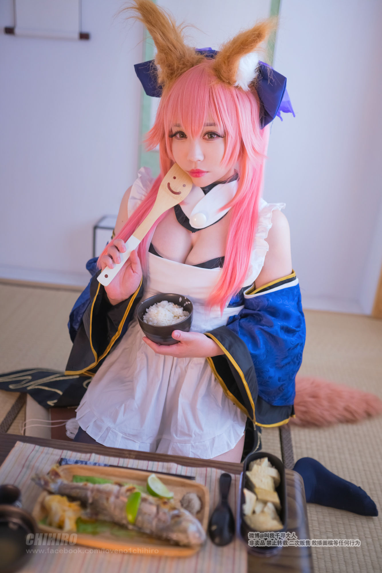 [福利COS] Cos妹子千寻 - 玉藻前Caster2