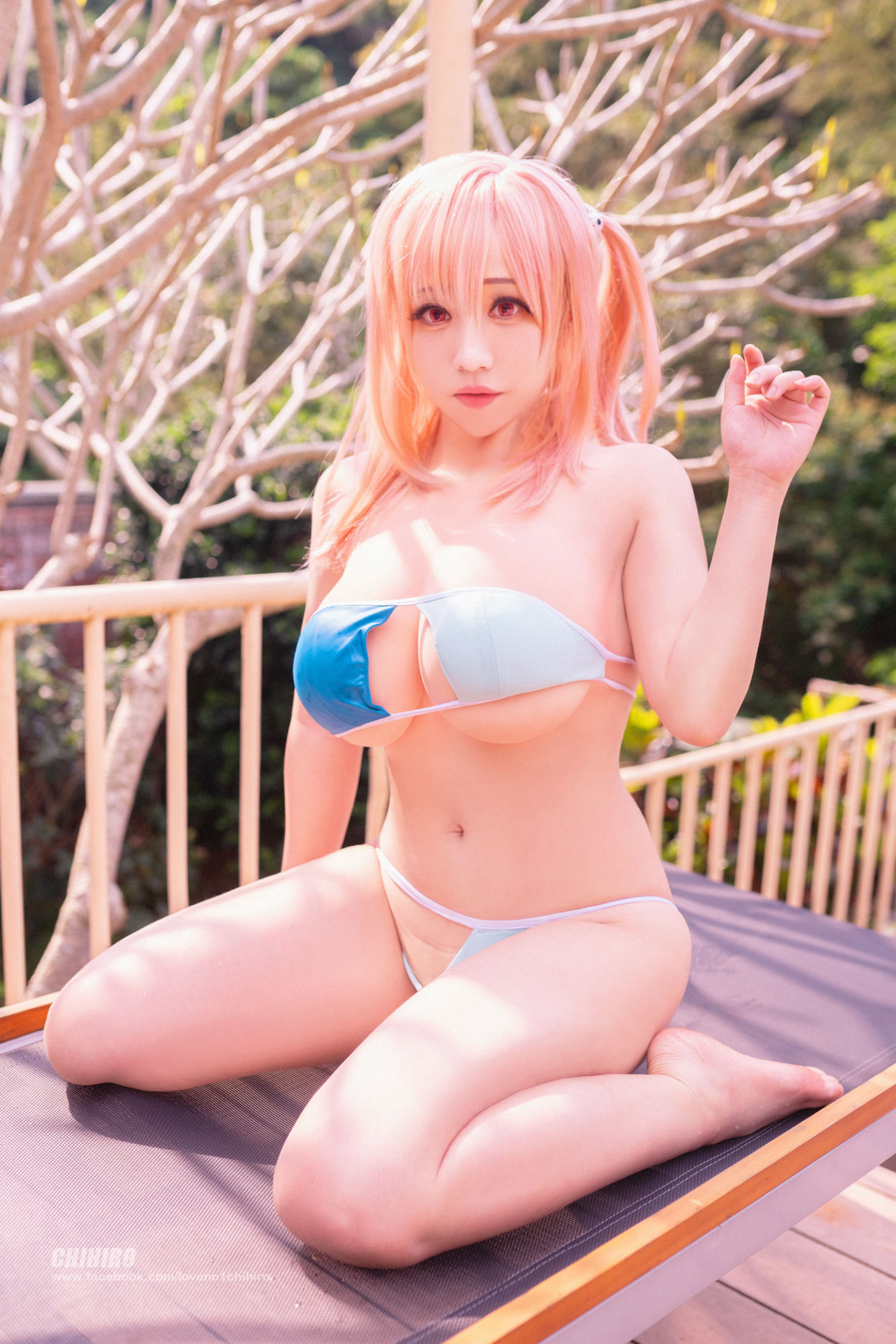 [福利COS] Cos妹子千寻 - 穗香+玛莉萝丝