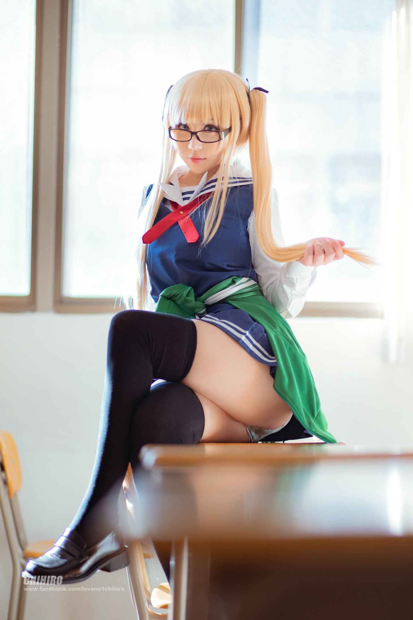 [福利COS] Cos妹子千寻 - 英梨梨