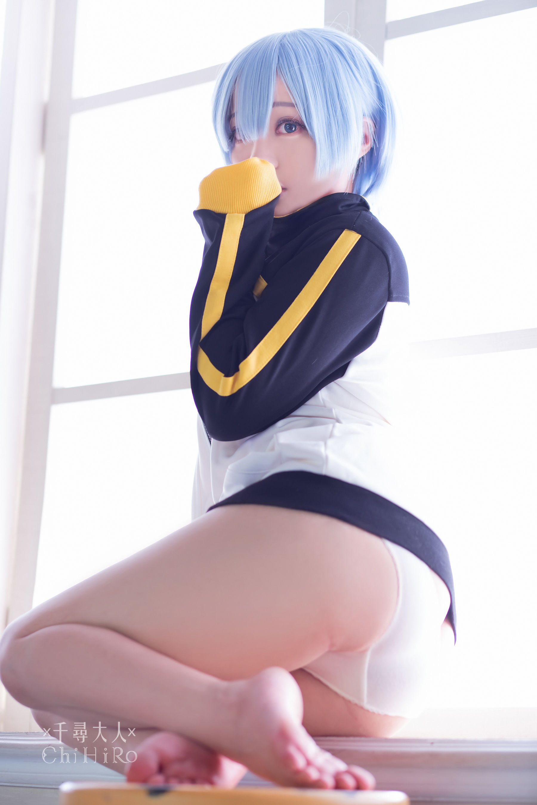 [福利COS] Cos妹子千寻 - 蕾姆Rem