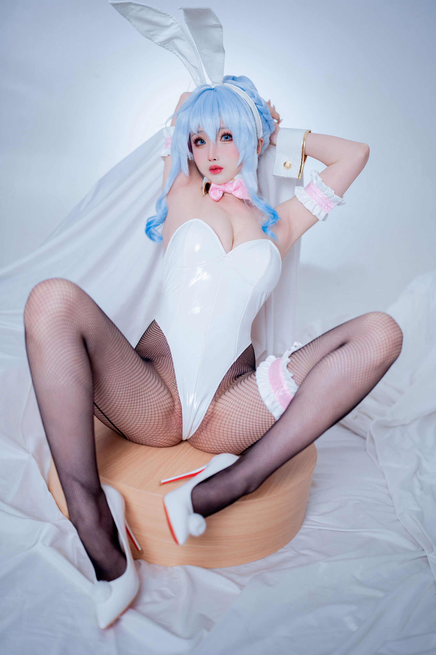 [福利COS] COS福利rioko凉凉子 - 雪女兔女郎