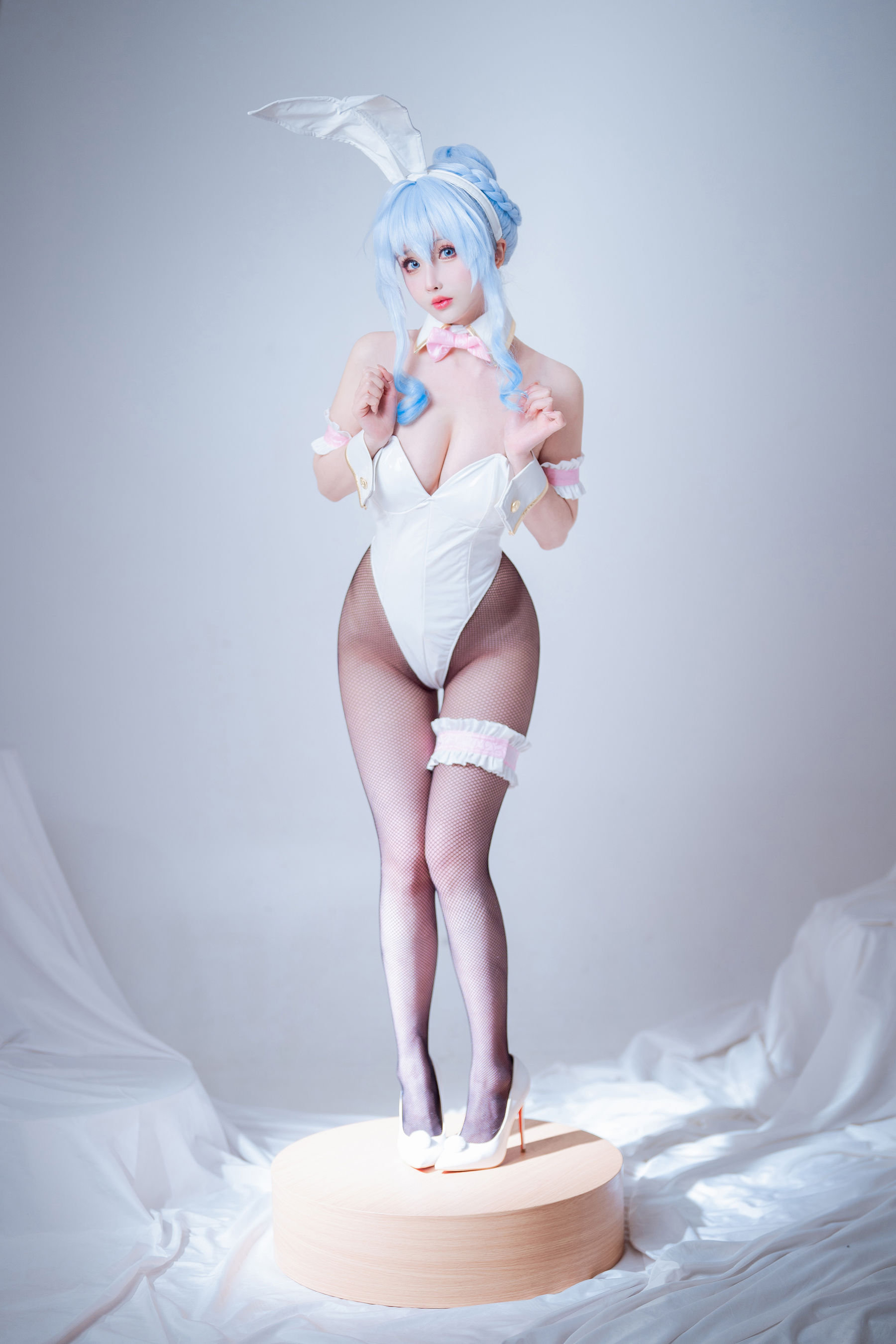 [福利COS] COS福利rioko凉凉子 - 雪女兔女郎
