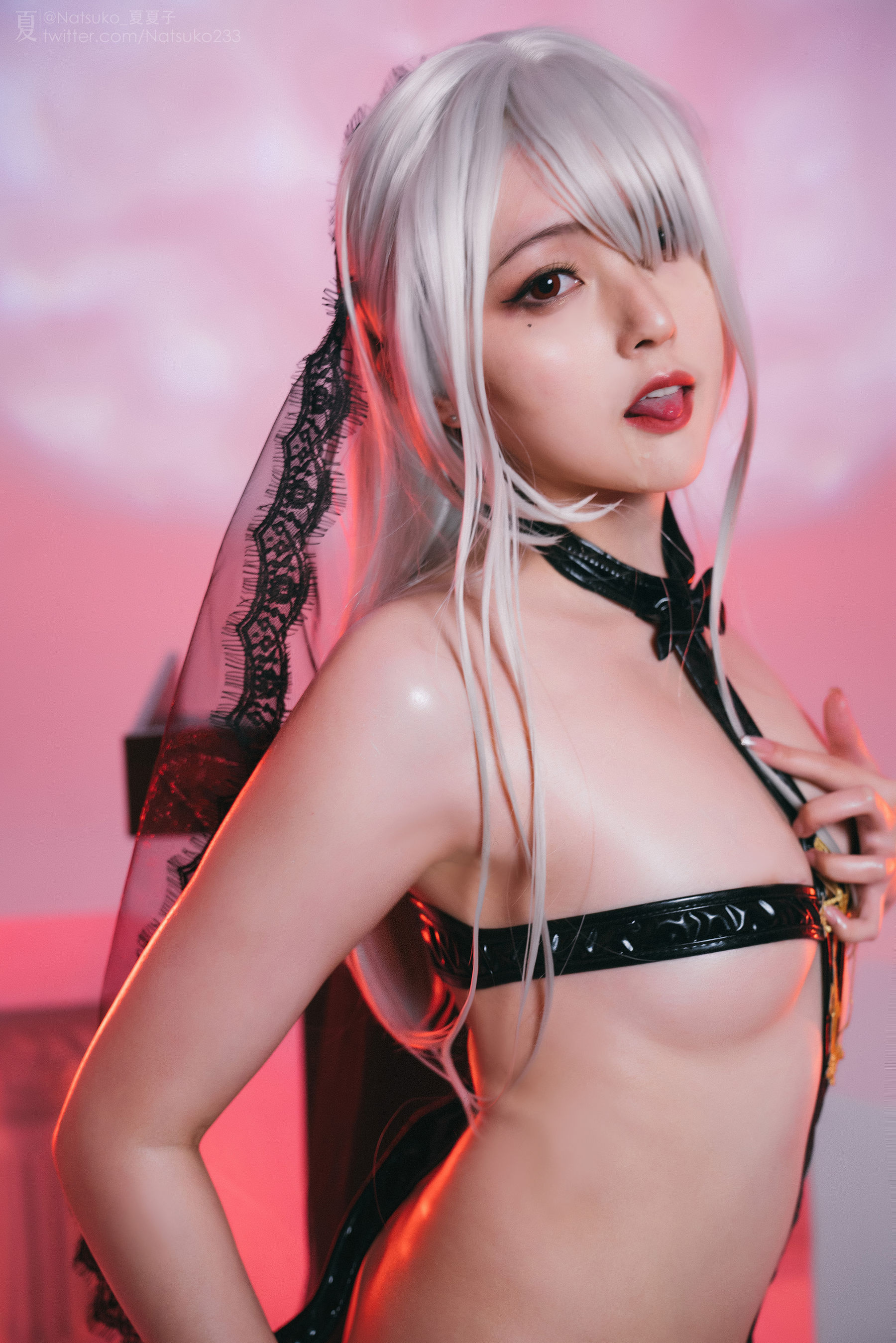 [福利COS] Natsuko夏夏子 - 反差修女