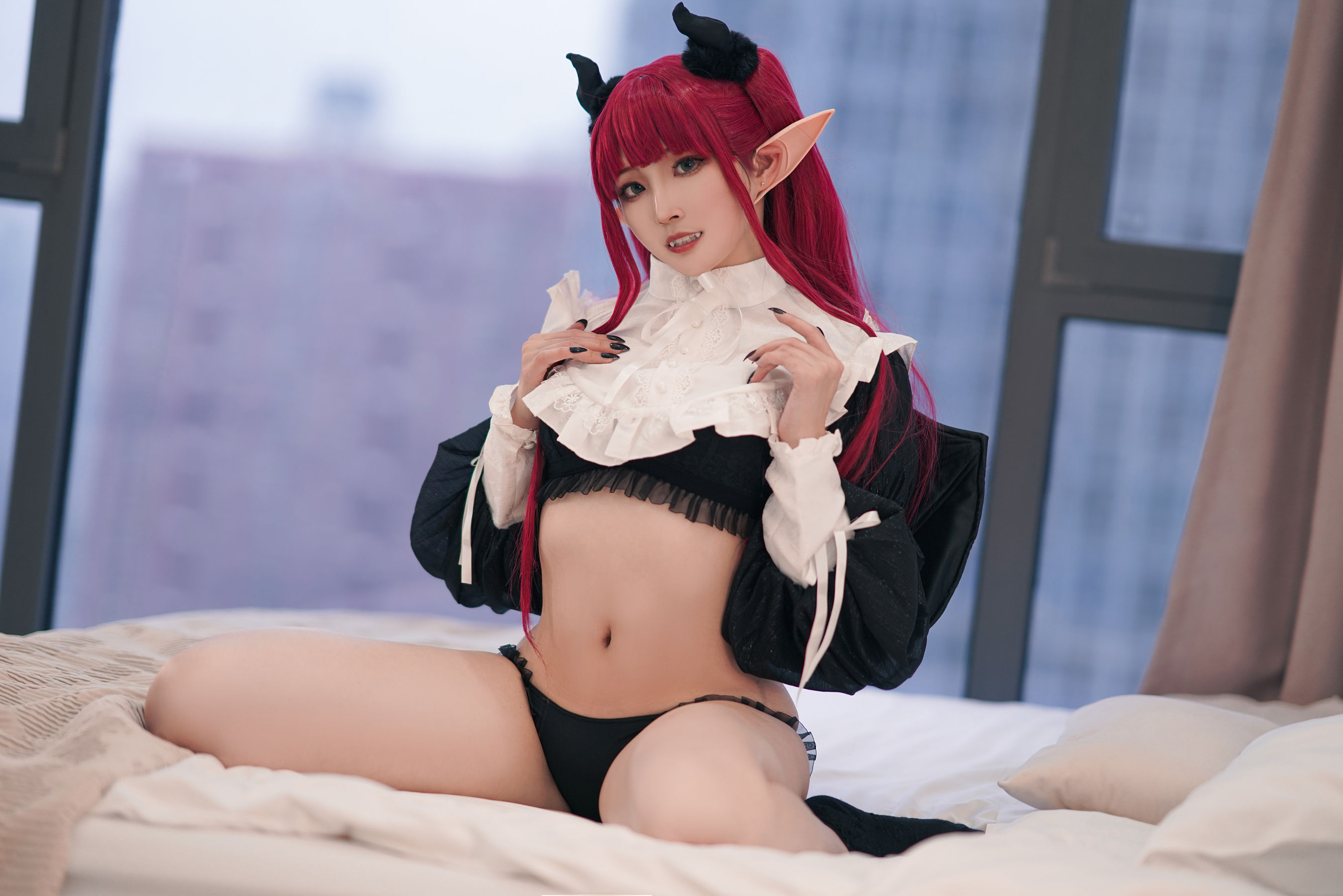 [福利COS] Natsuko夏夏子 - 喜多川海梦小恶魔