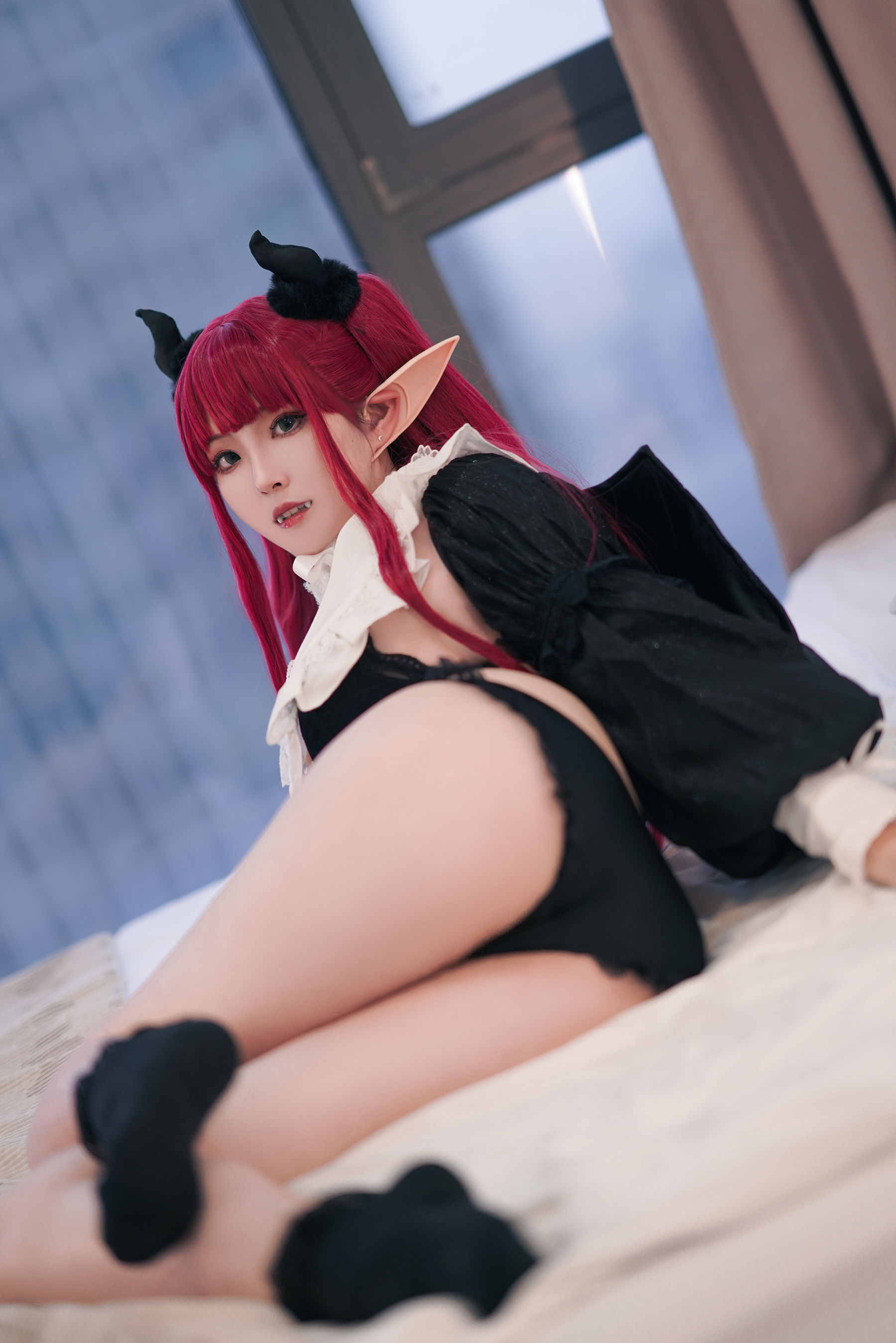[福利COS] Natsuko夏夏子 - 喜多川海梦小恶魔