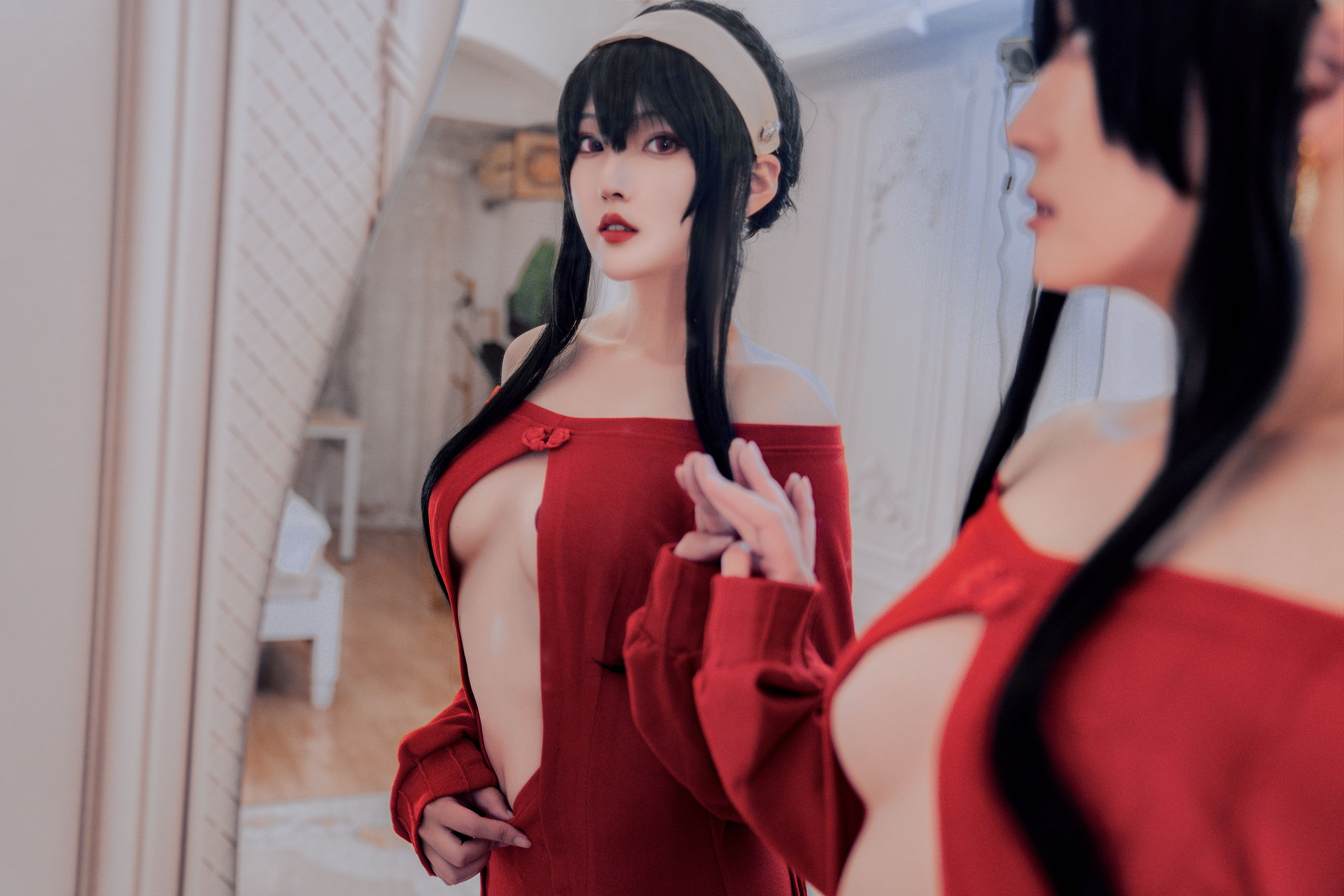 [福利COS] Natsuko夏夏子 - 约尔毛衣