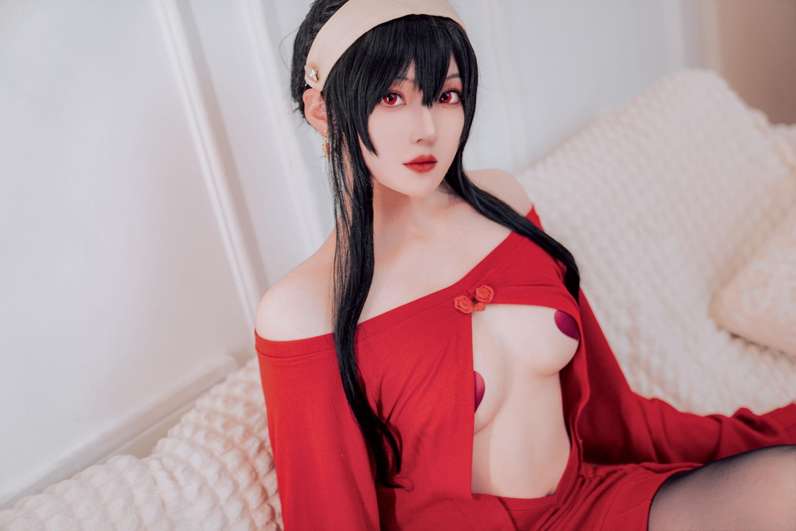 [福利COS] Natsuko夏夏子 - 约尔毛衣