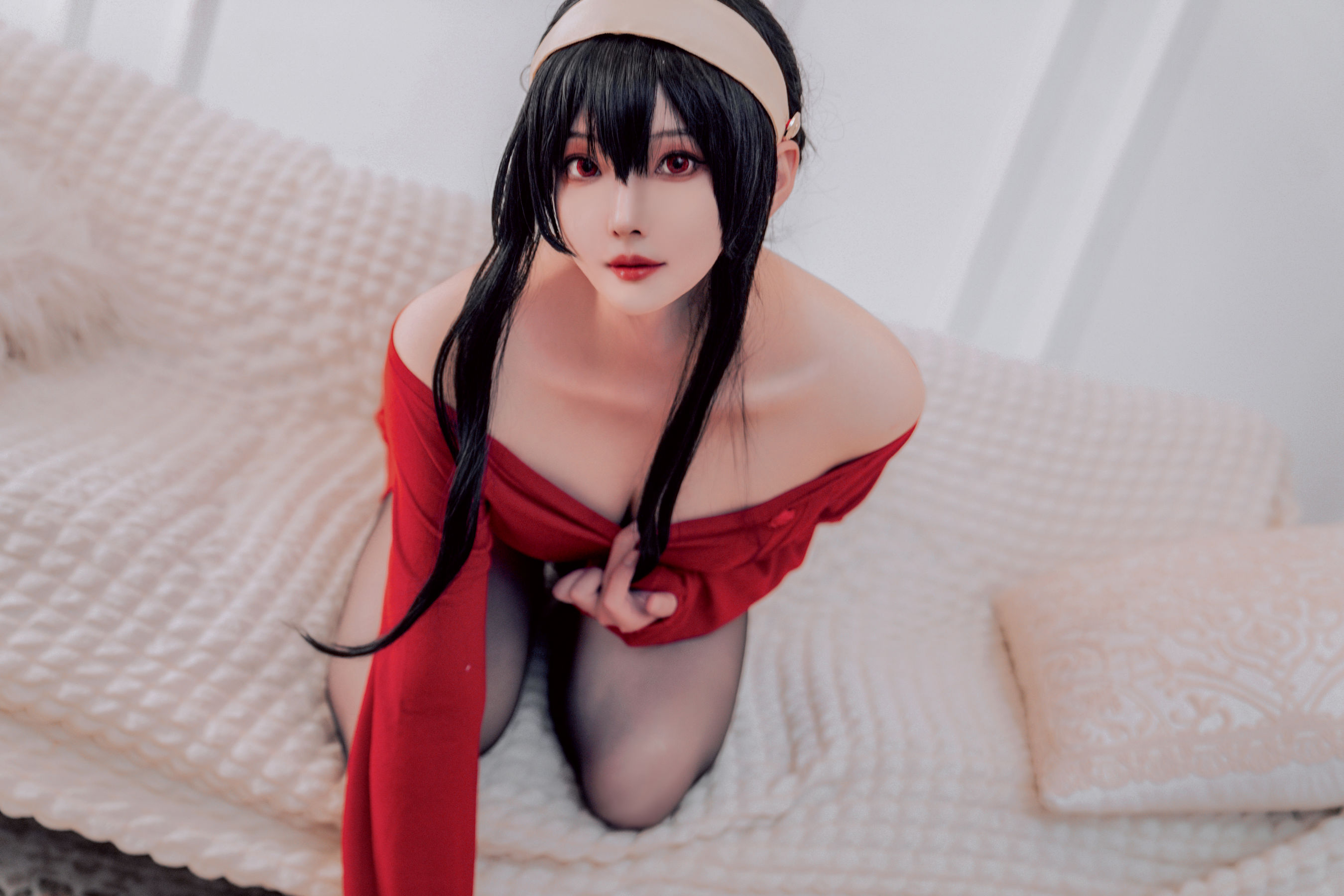 [福利COS] Natsuko夏夏子 - 约尔毛衣
