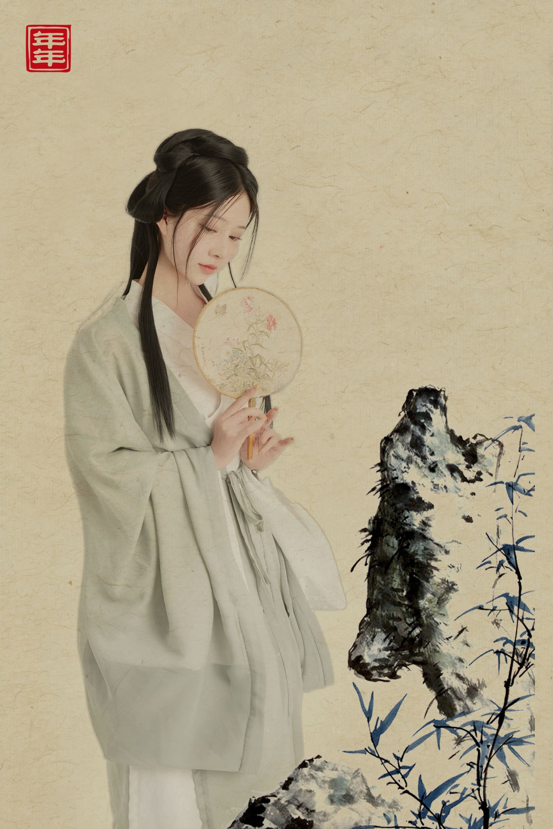 [福利COS] Nnian - 白玉兰