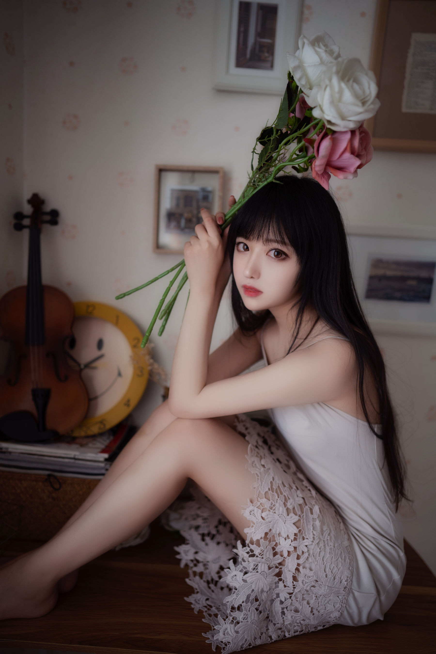 [福利COS] Shika小鹿鹿 - 长发姑娘