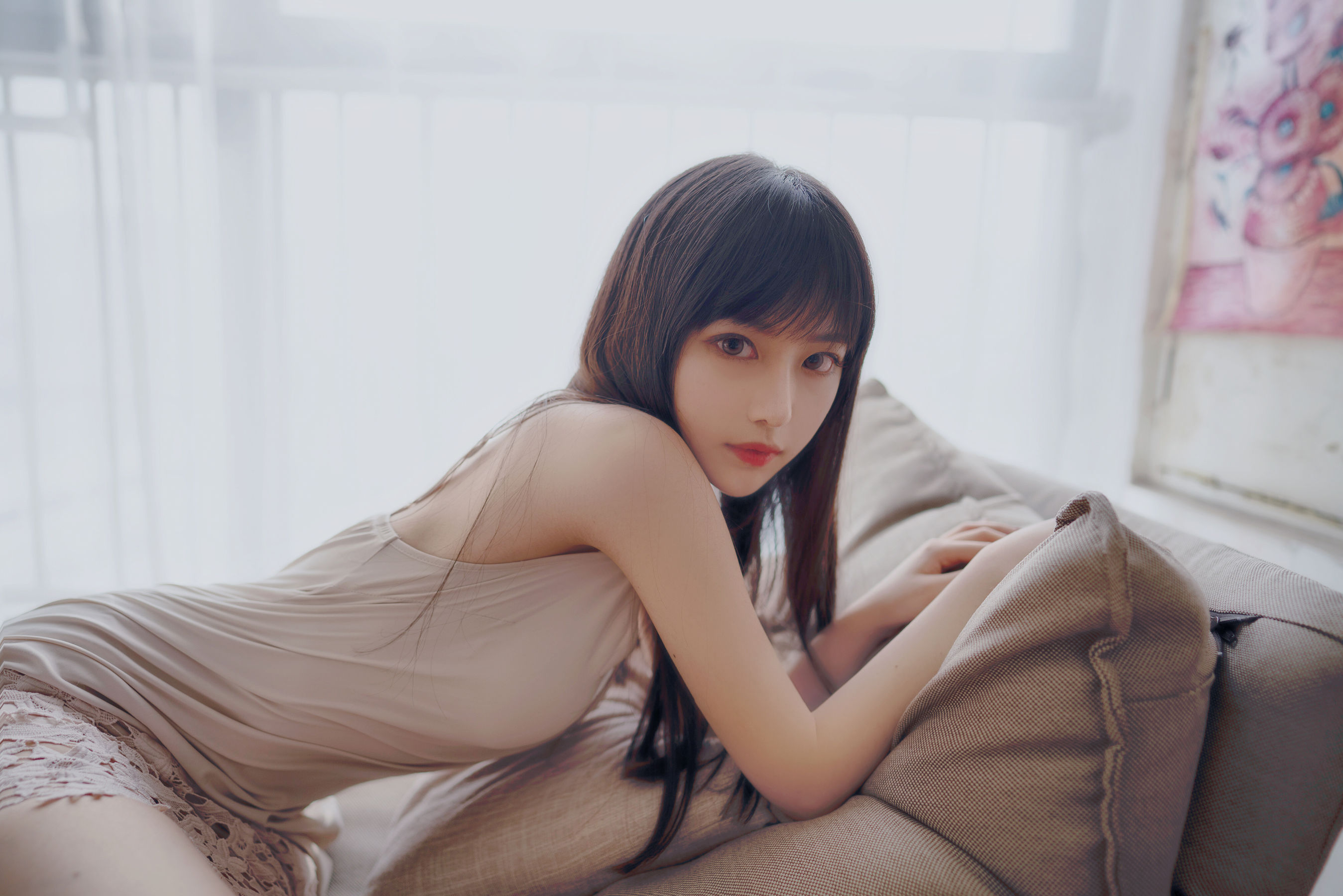 [福利COS] Shika小鹿鹿 - 长发姑娘