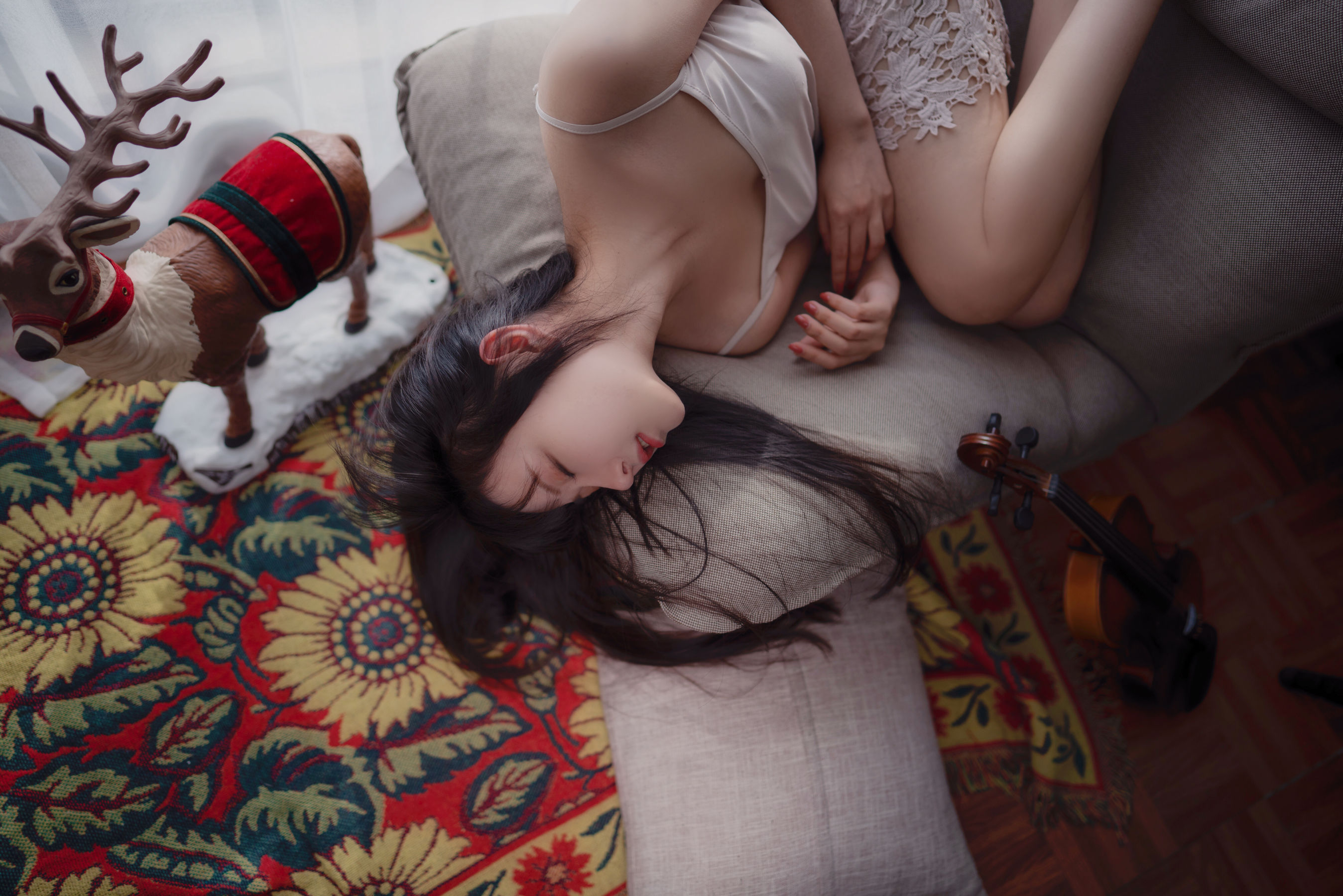 [福利COS] Shika小鹿鹿 - 长发姑娘