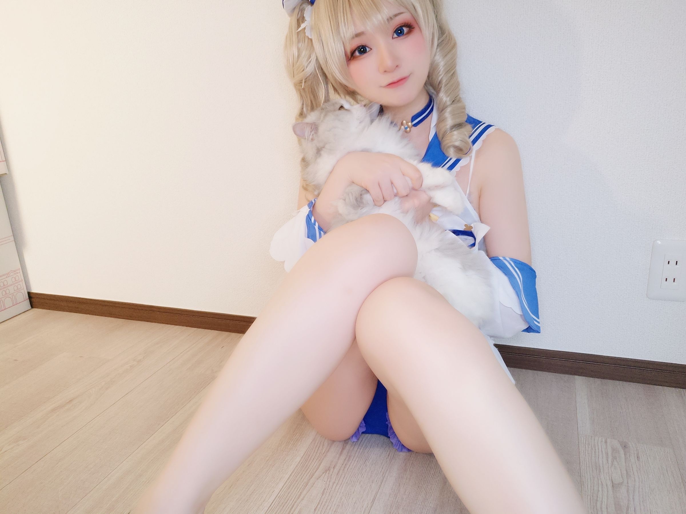 [福利COS] Yuki亭 - バーバラちゃん水着 (原神)