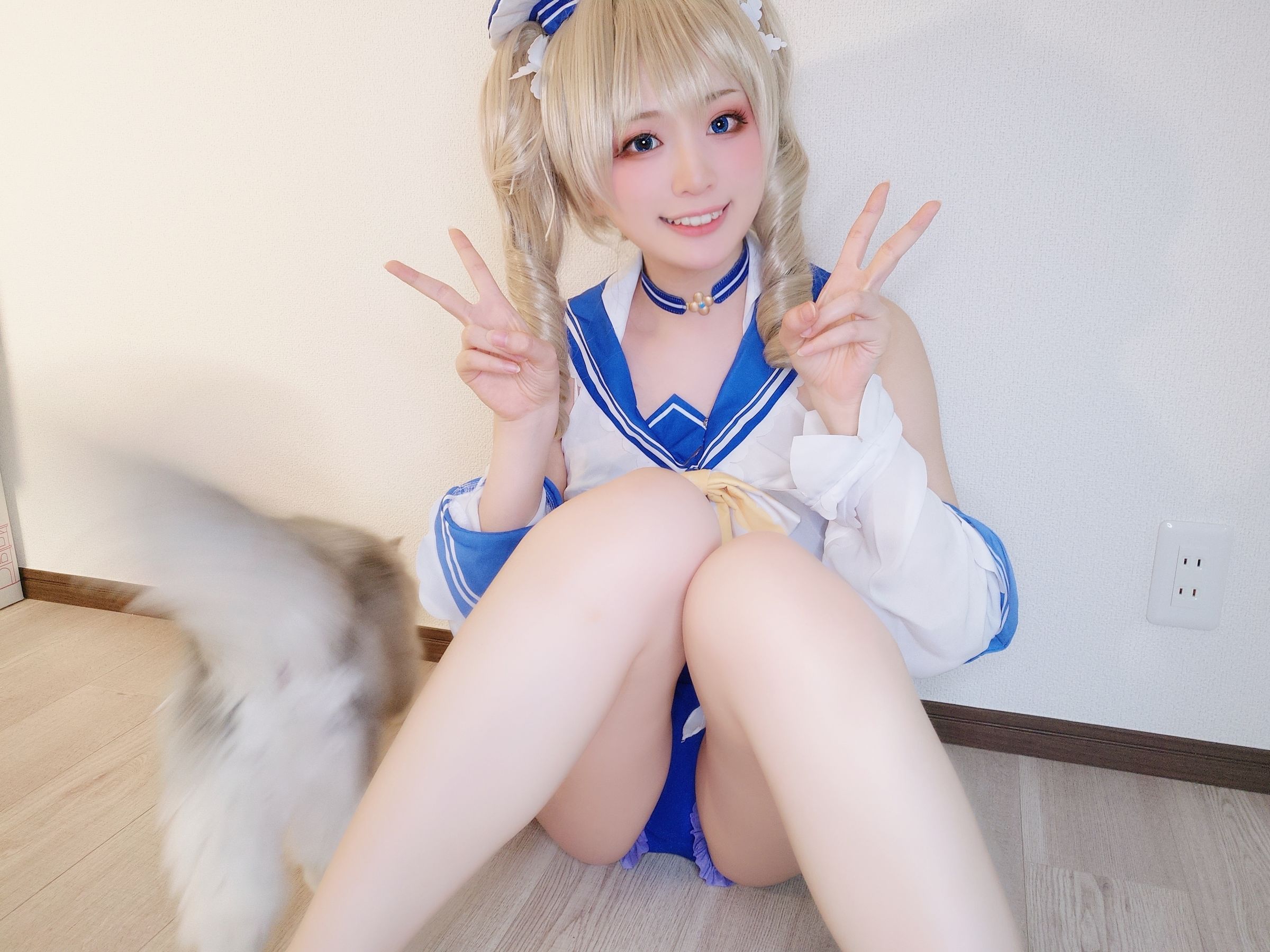 [福利COS] Yuki亭 - バーバラちゃん水着 (原神)