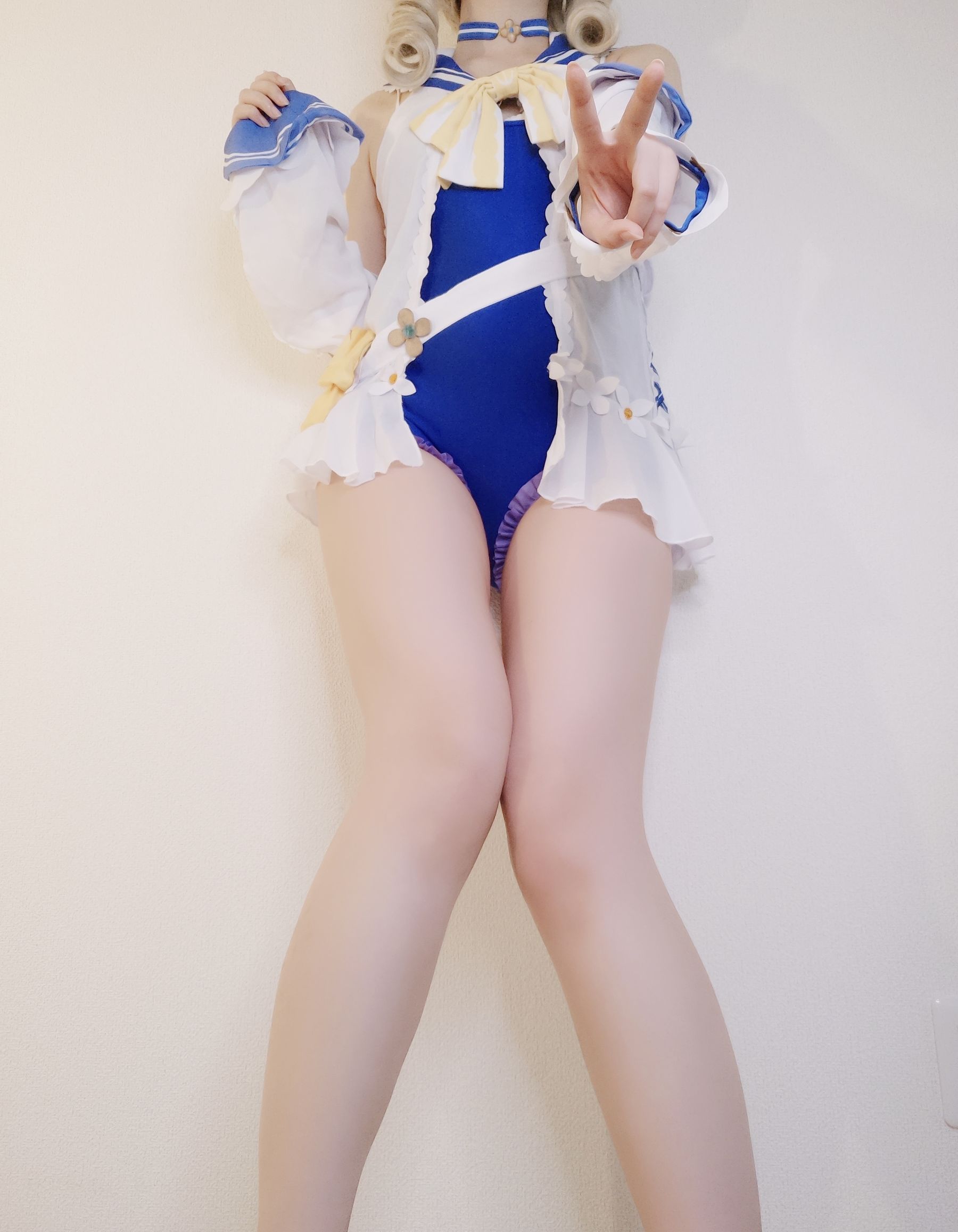 [福利COS] Yuki亭 - バーバラちゃん水着 (原神)