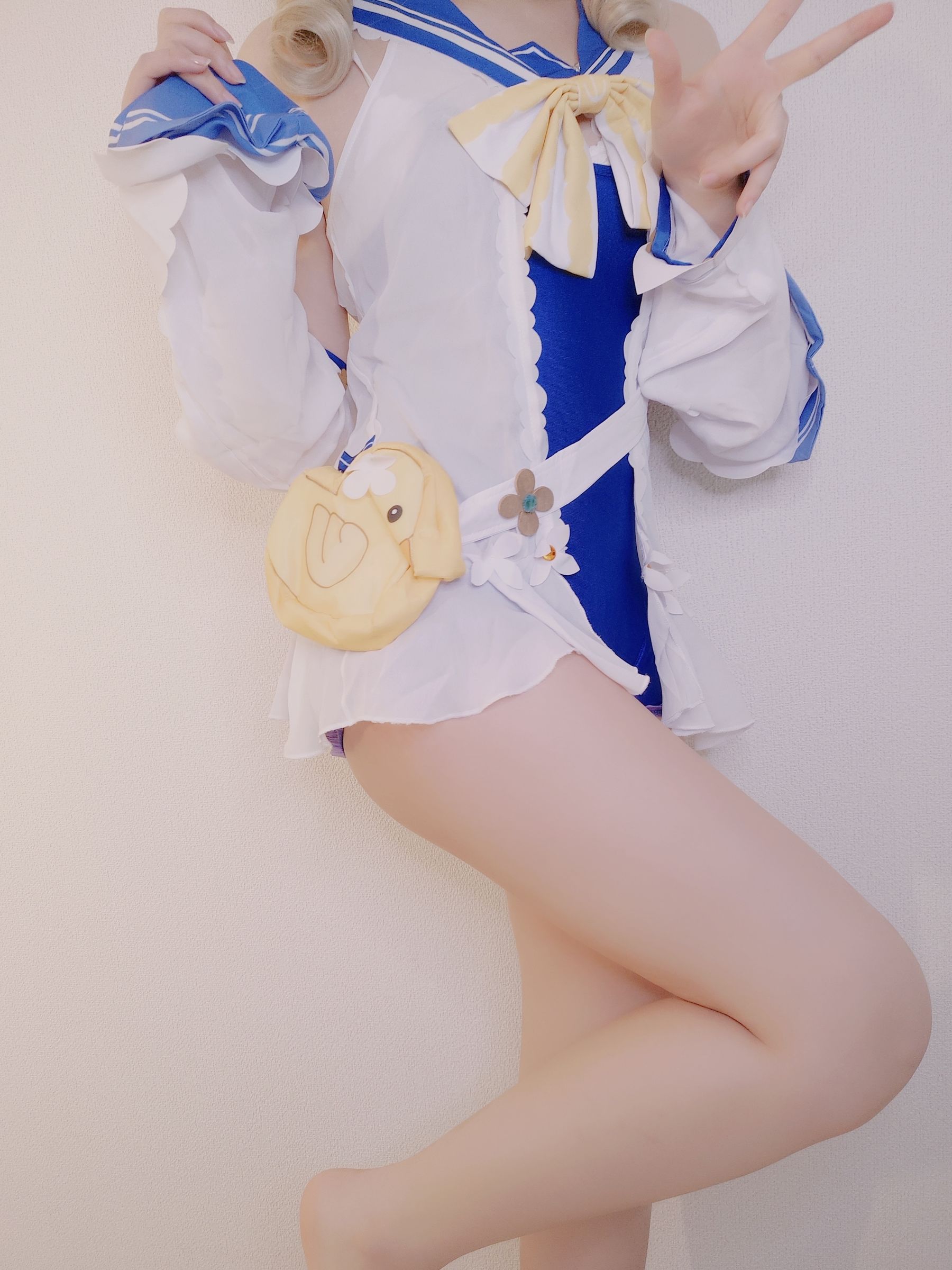 [福利COS] Yuki亭 - バーバラちゃん水着 (原神)