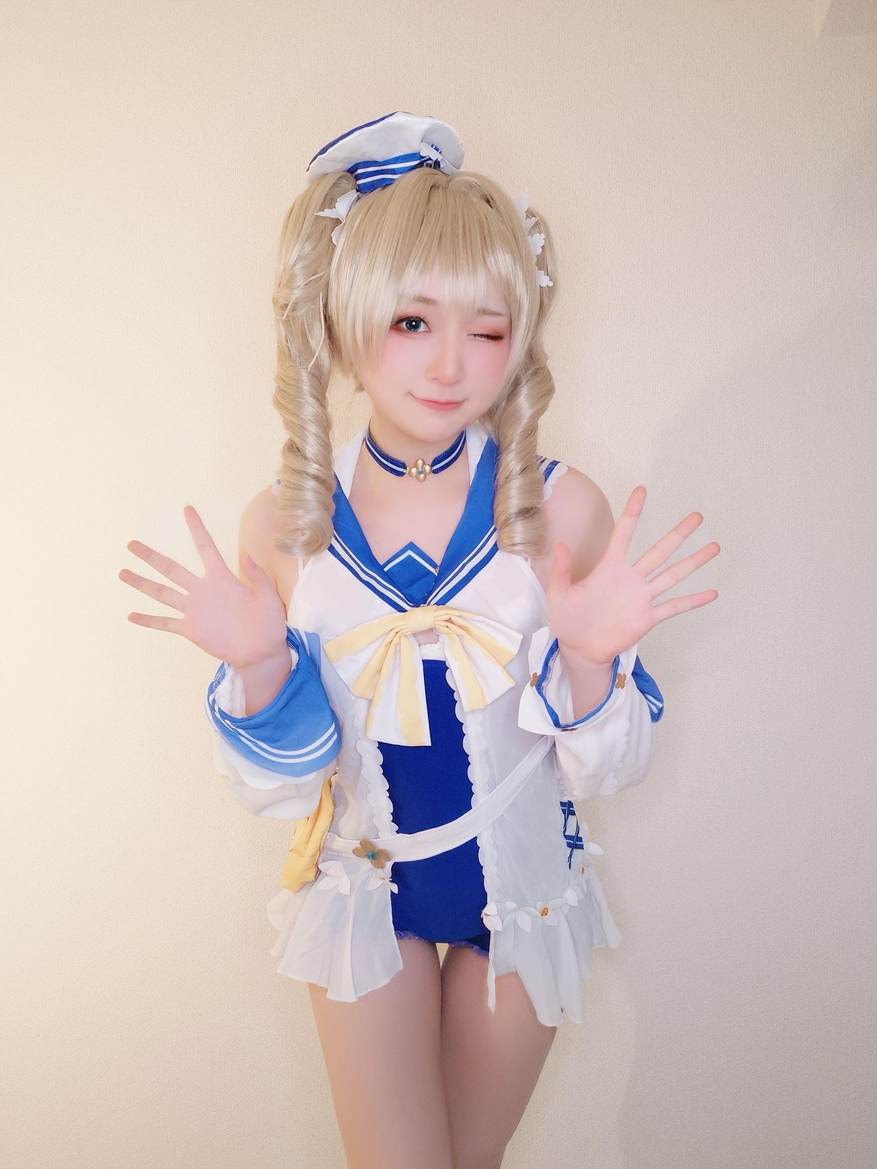 [福利COS] Yuki亭 - バーバラちゃん水着 (原神)
