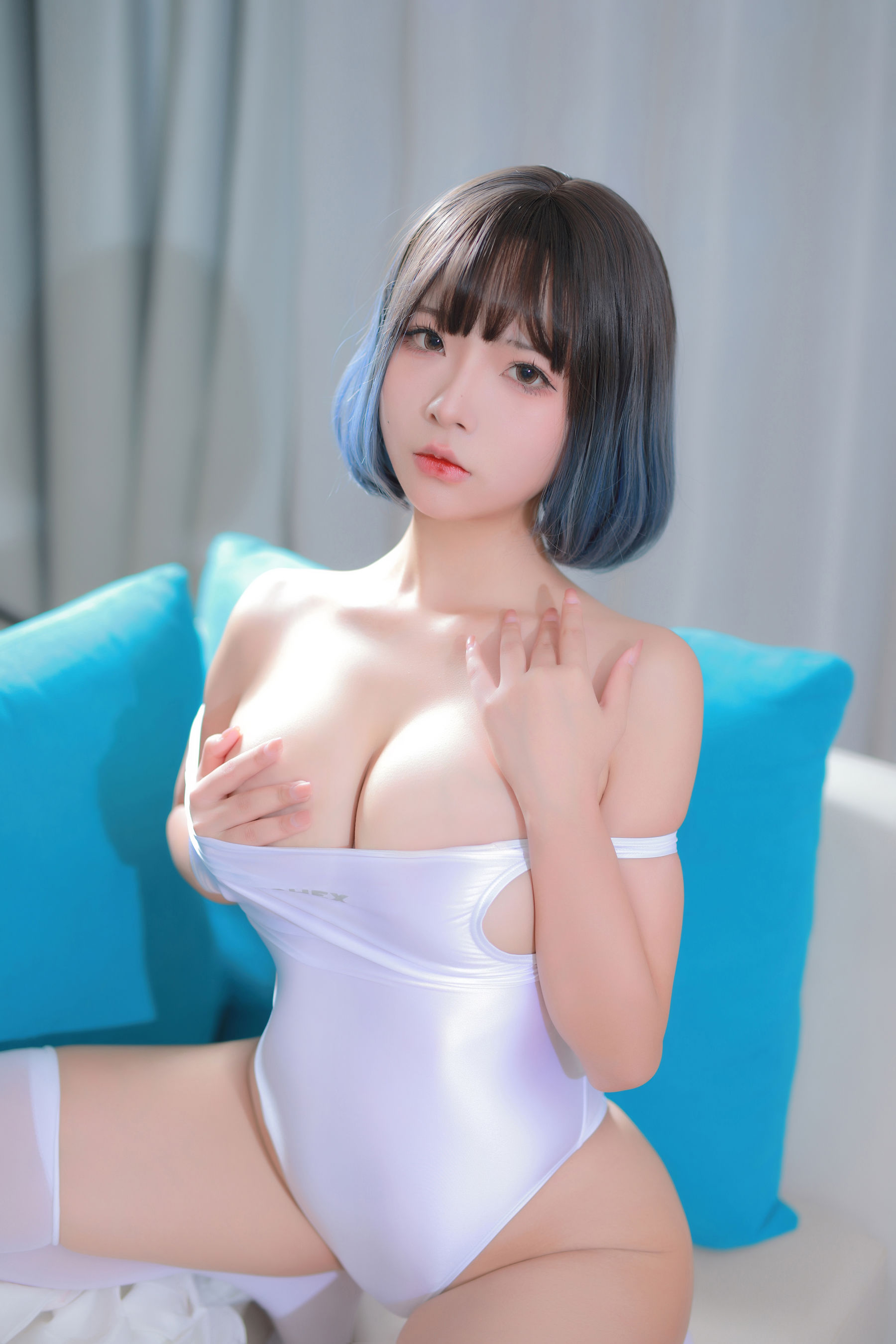 [福利COS] yuuhui玉汇 - 游泳部学妹