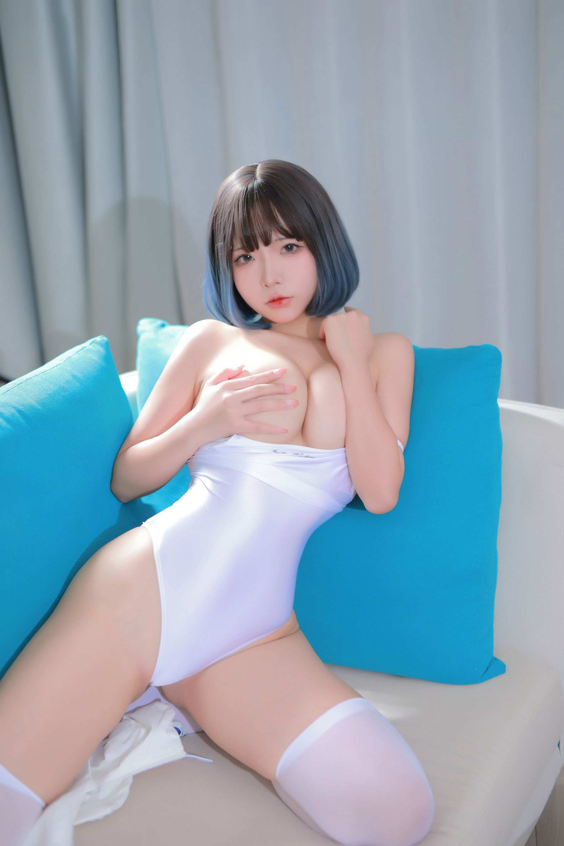 [福利COS] yuuhui玉汇 - 游泳部学妹