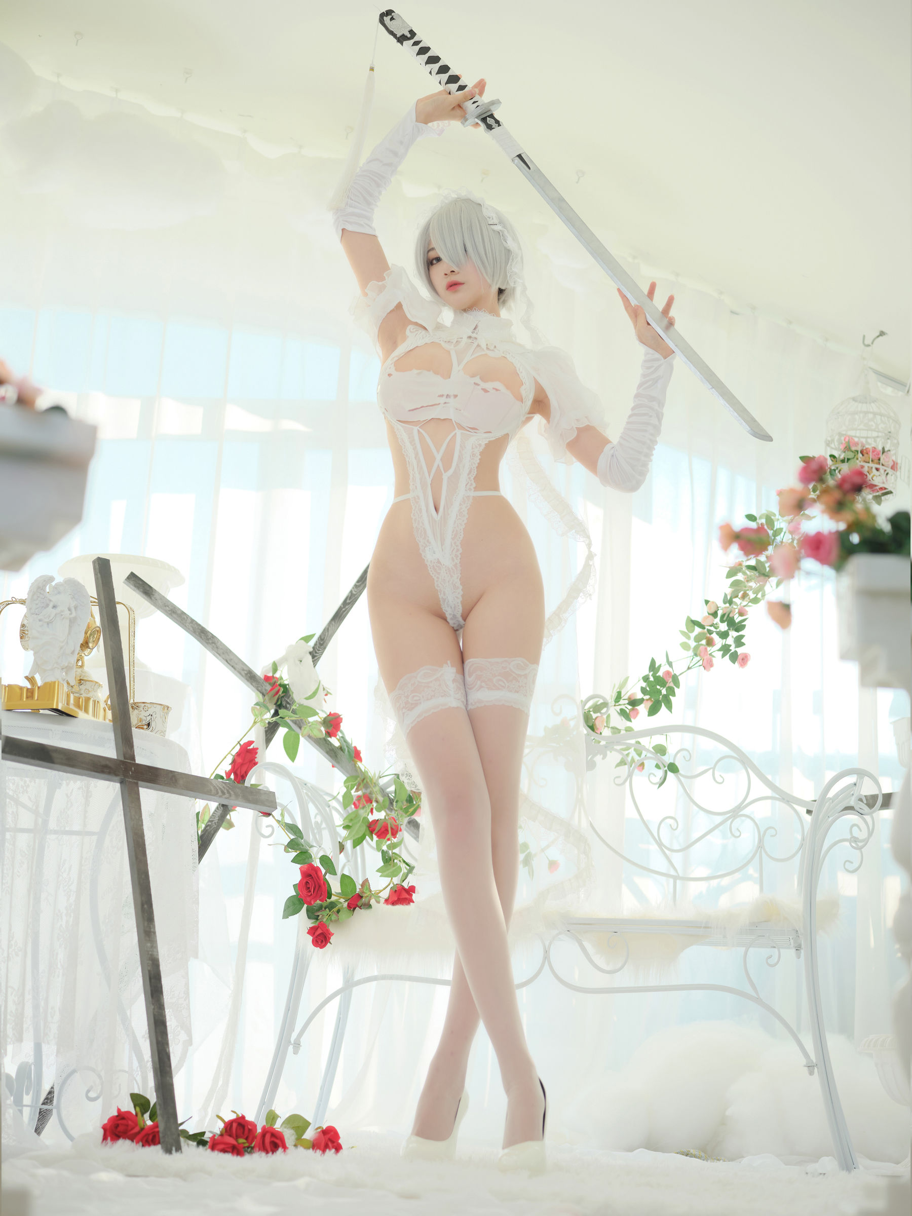 [福利COS] 一米八的大梨子 - 2B