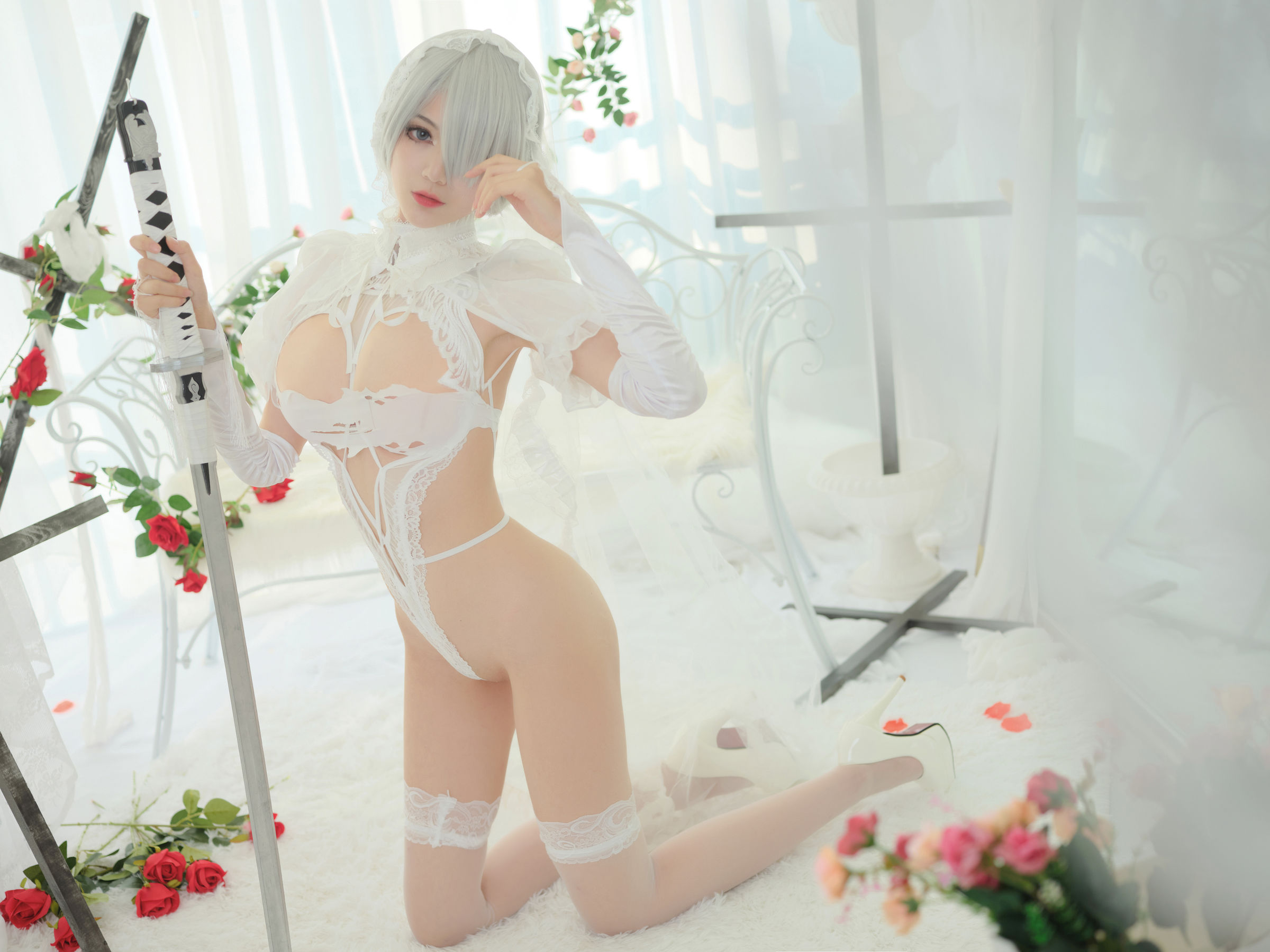 [福利COS] 一米八的大梨子 - 2B