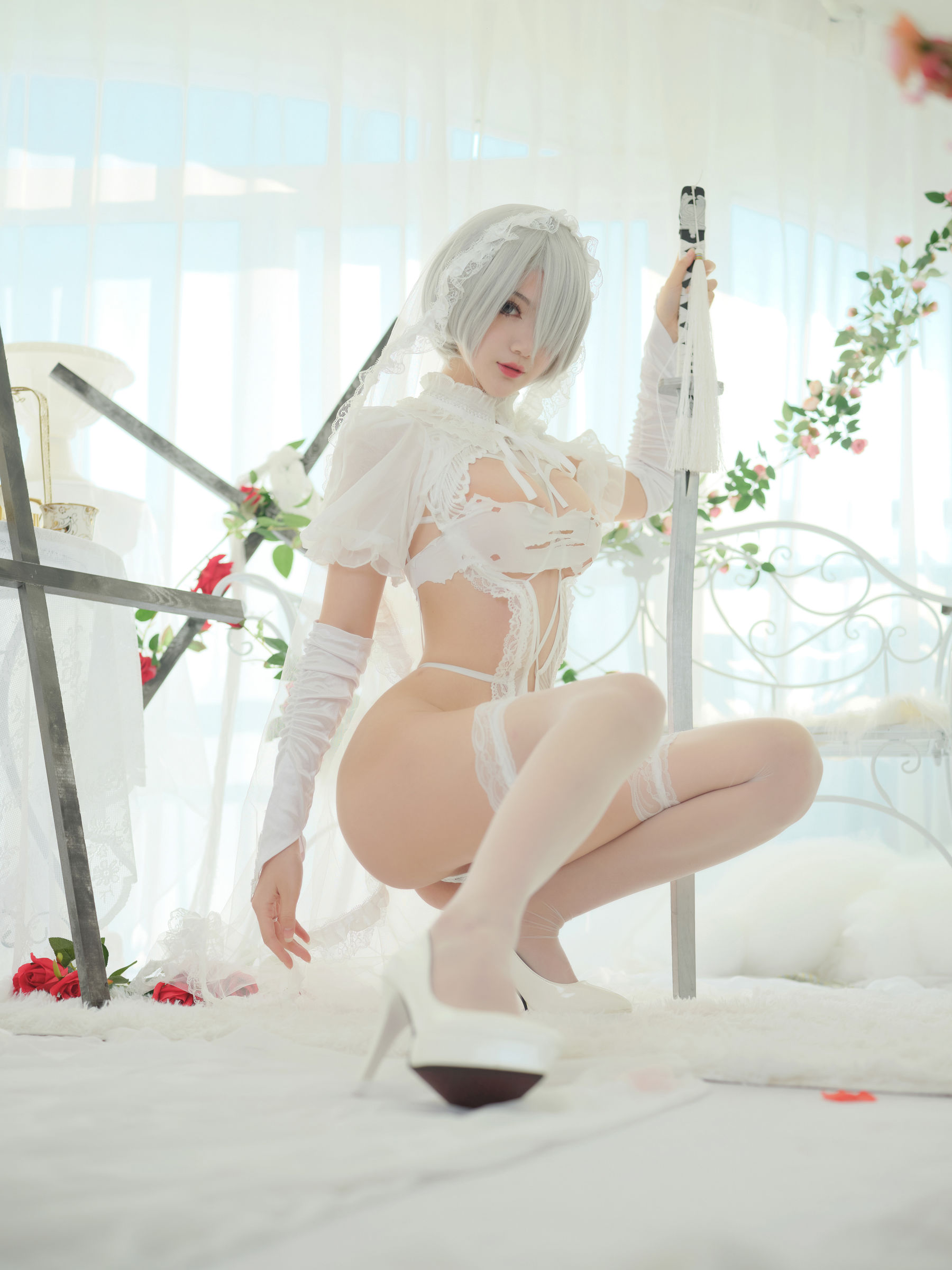 [福利COS] 一米八的大梨子 - 2B