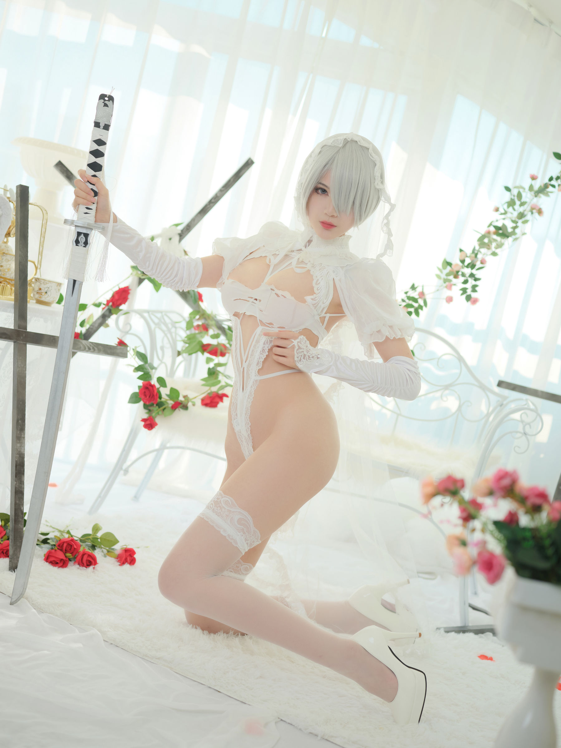 [福利COS] 一米八的大梨子 - 2B