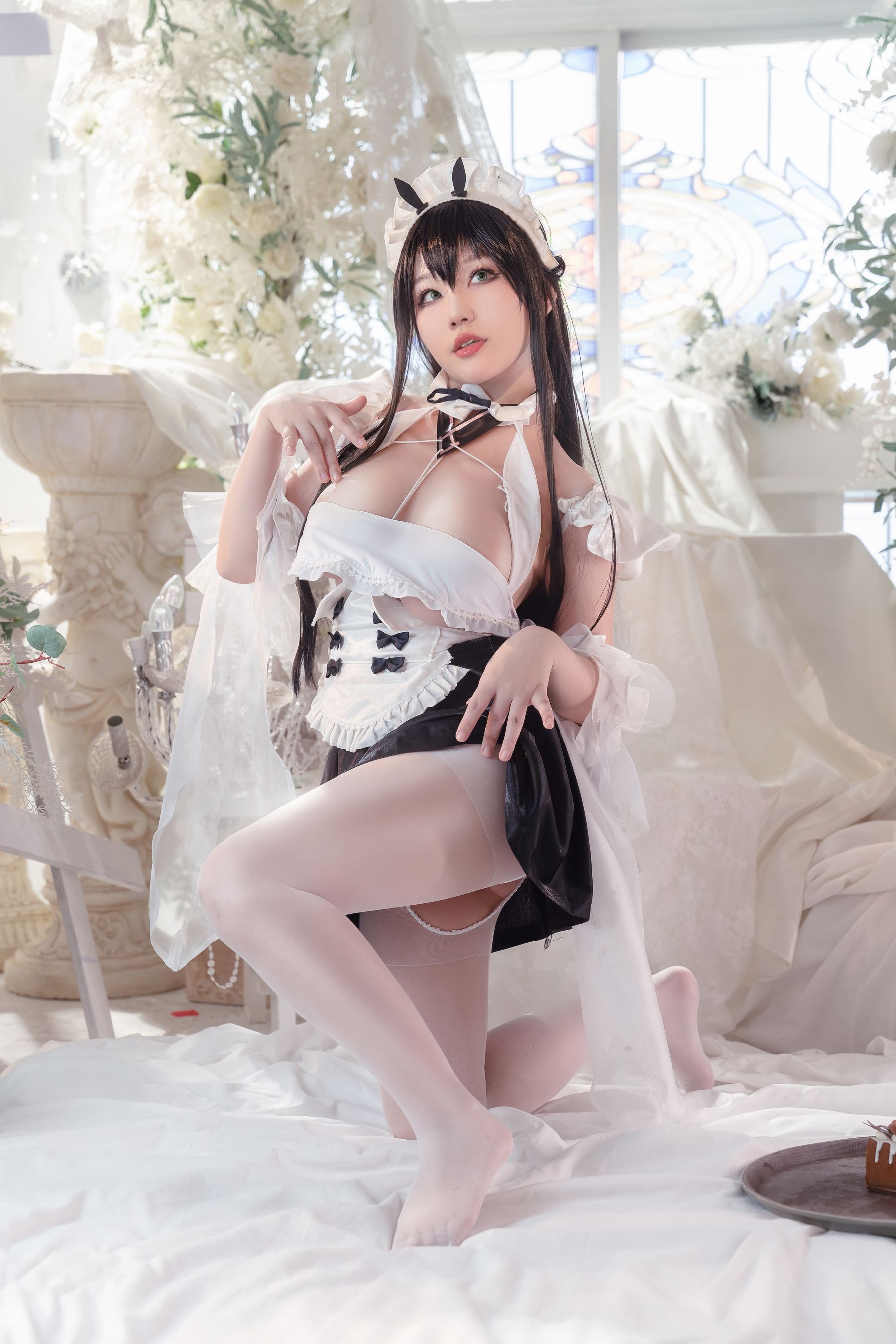 [福利COS] 七七娜娜子 - 不挠女仆