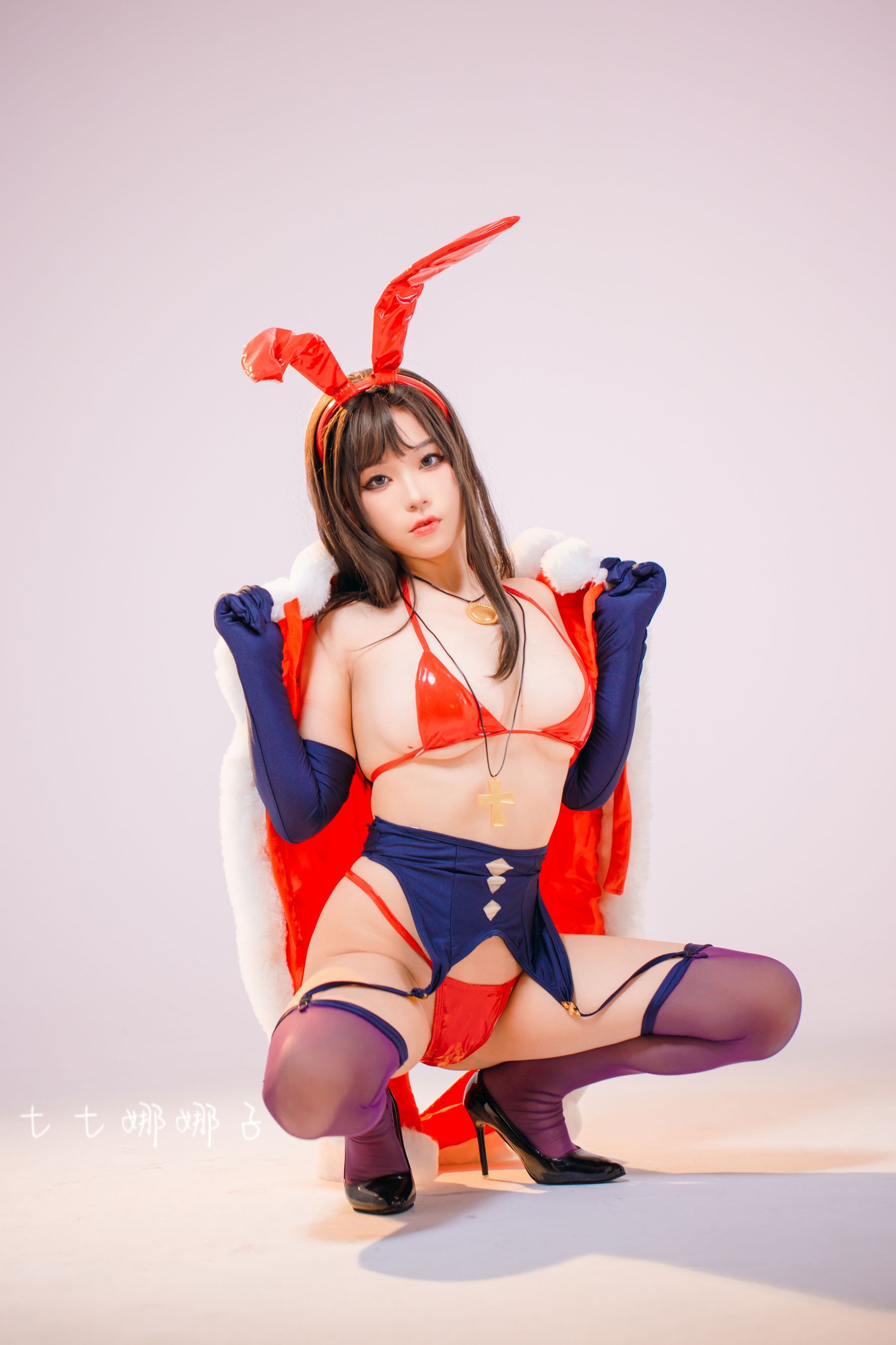 [福利COS] 七七娜娜子 - 圣诞魔太郎
