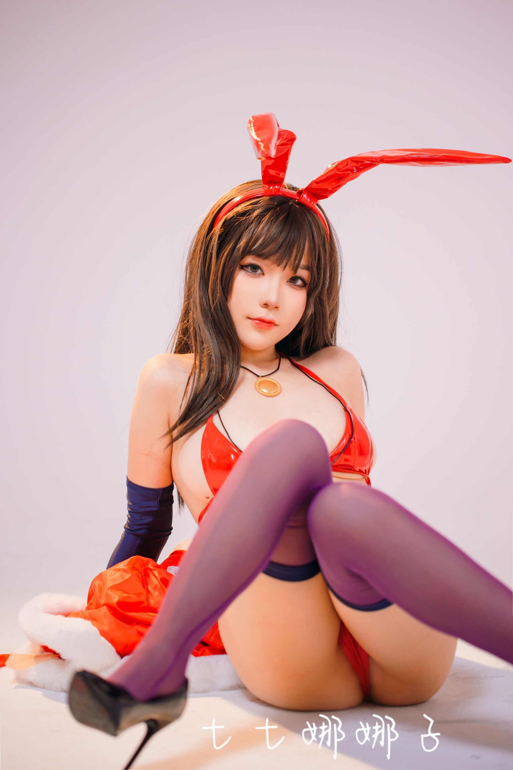 [福利COS] 七七娜娜子 - 圣诞魔太郎