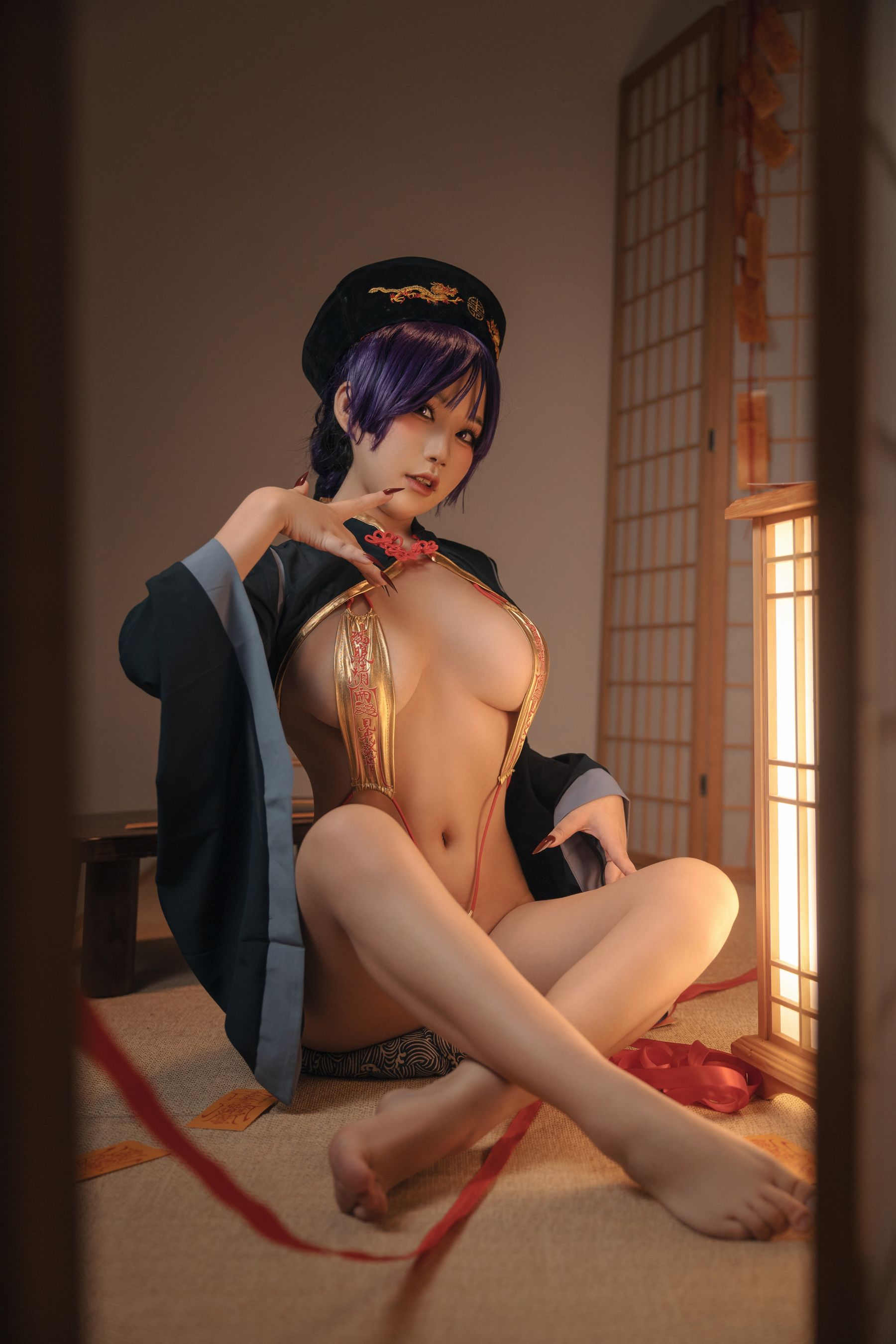 [福利COS] 七七娜娜子 - 小僵尸