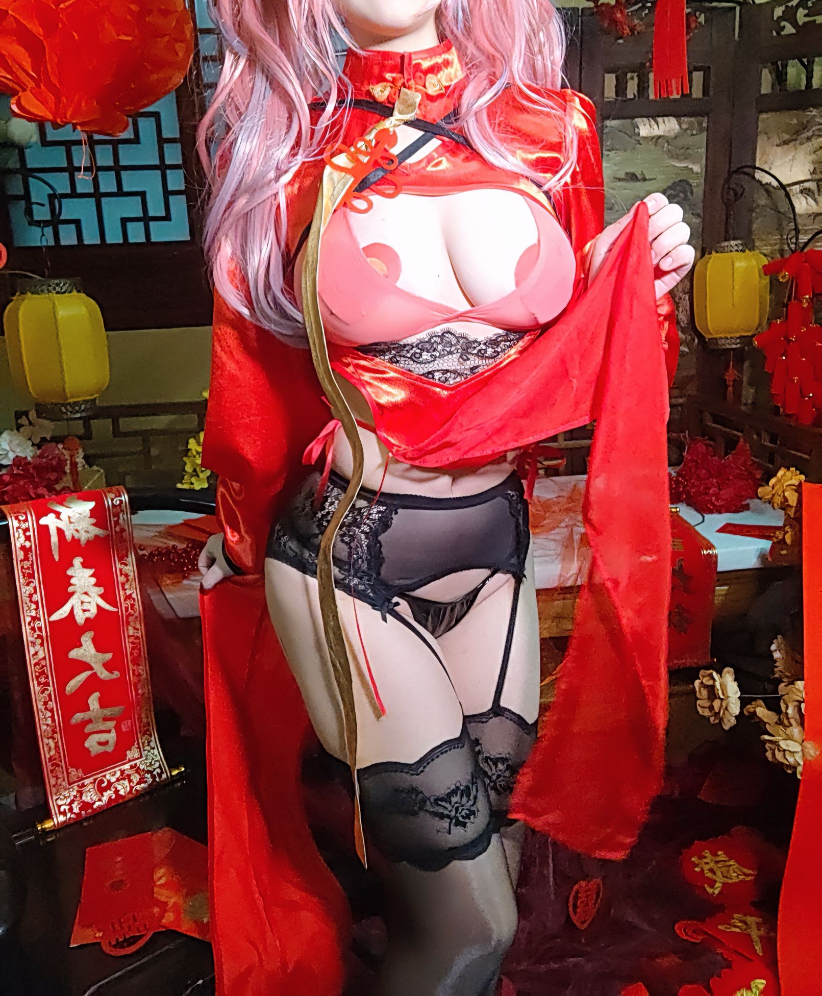 [福利COS] 七七娜娜子 - 布莱默顿新春旗袍