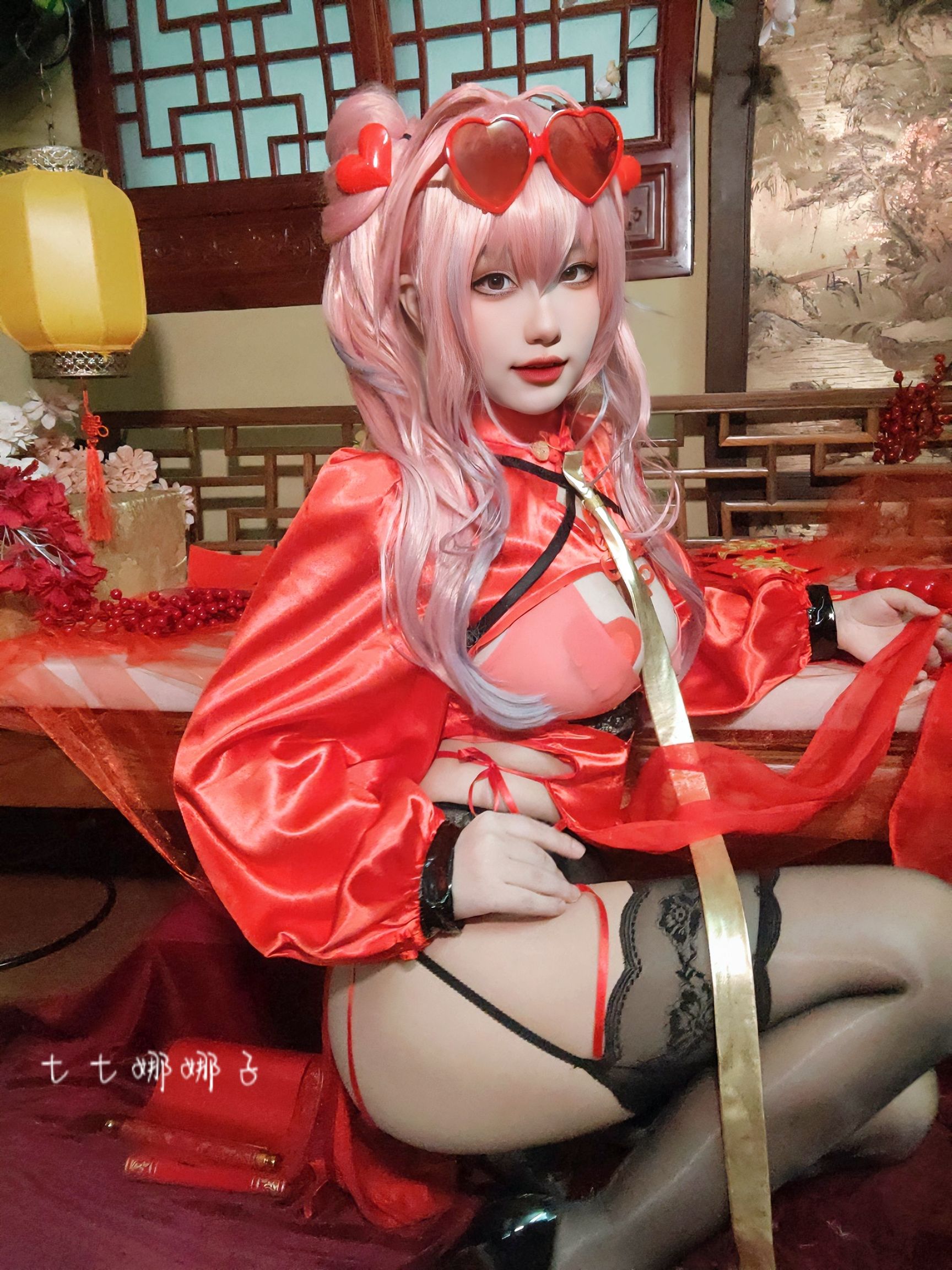 [福利COS] 七七娜娜子 - 布莱默顿新春旗袍