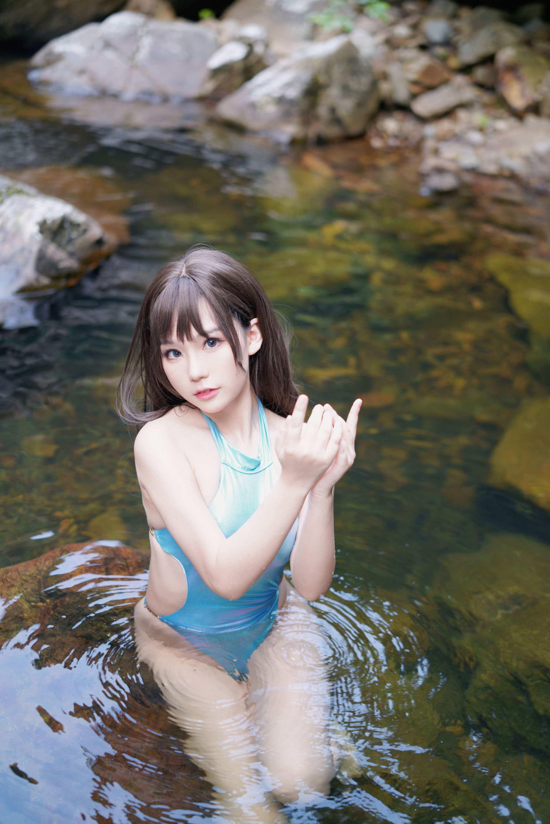 [福利COS] 七七娜娜子 - 竞泳