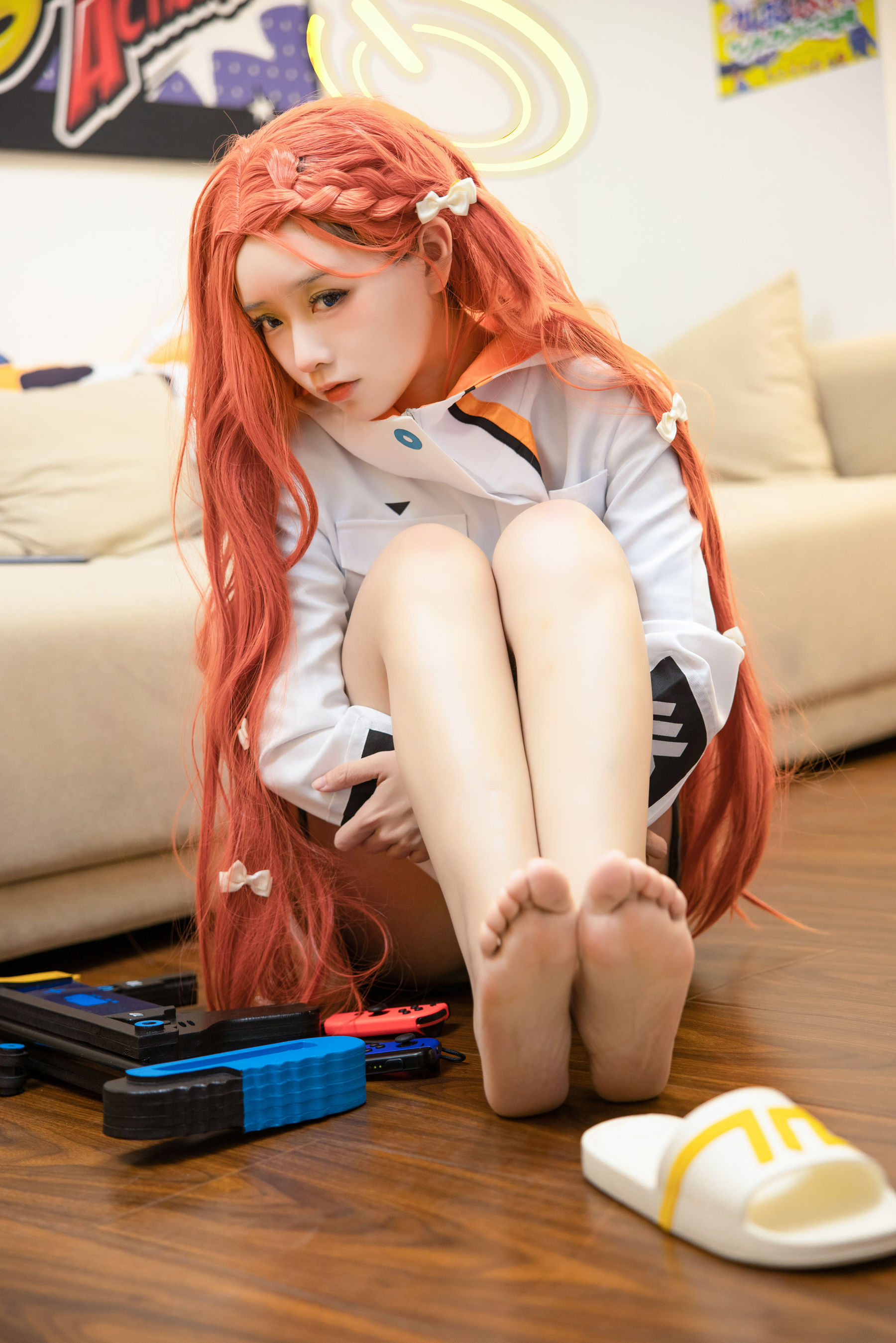 [福利COS] 动漫博主G44不会受伤 - 碧蓝档案 花岡柚子