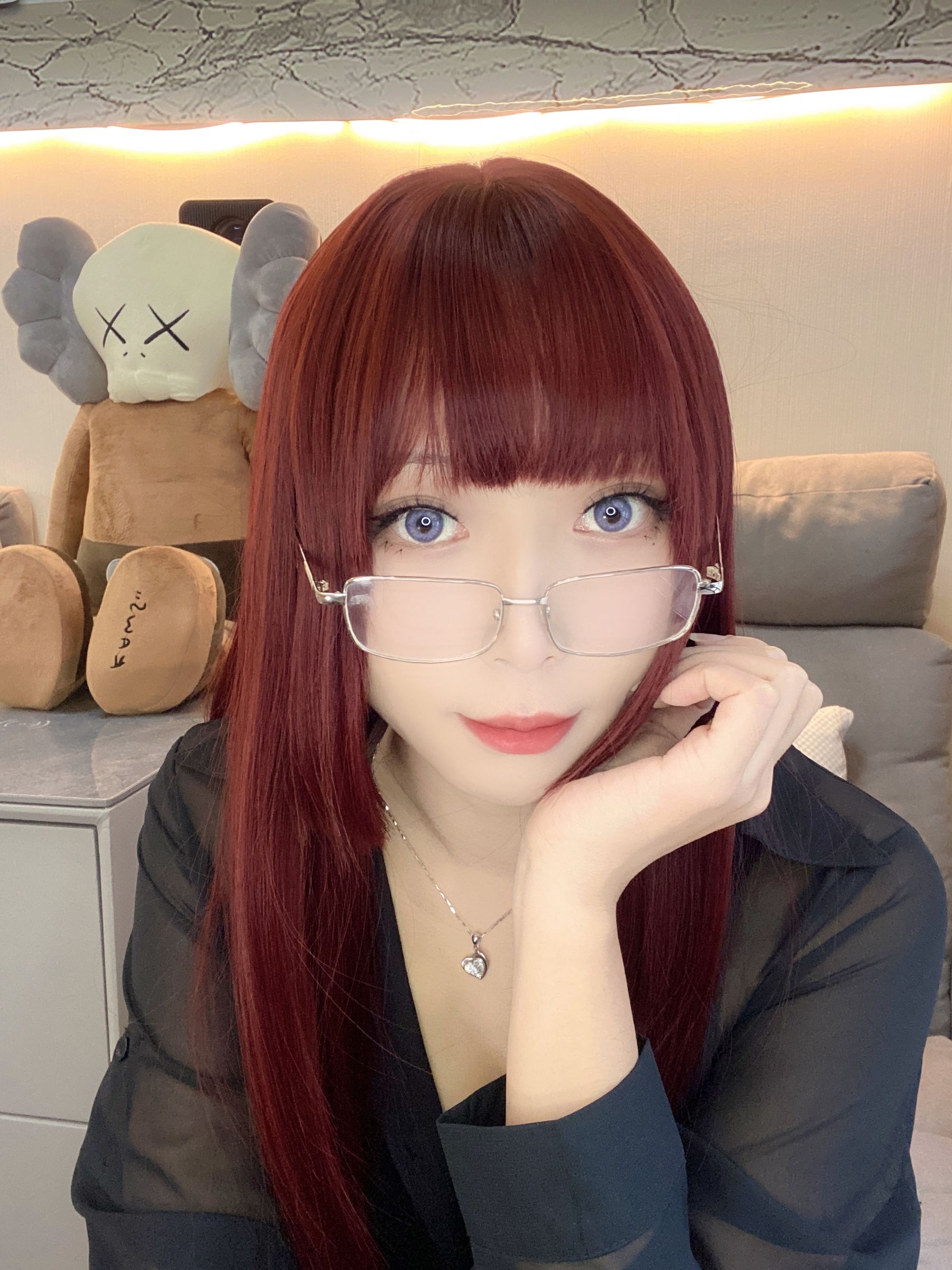 [福利COS] 动漫博主Money冷冷 - 黑衬衫