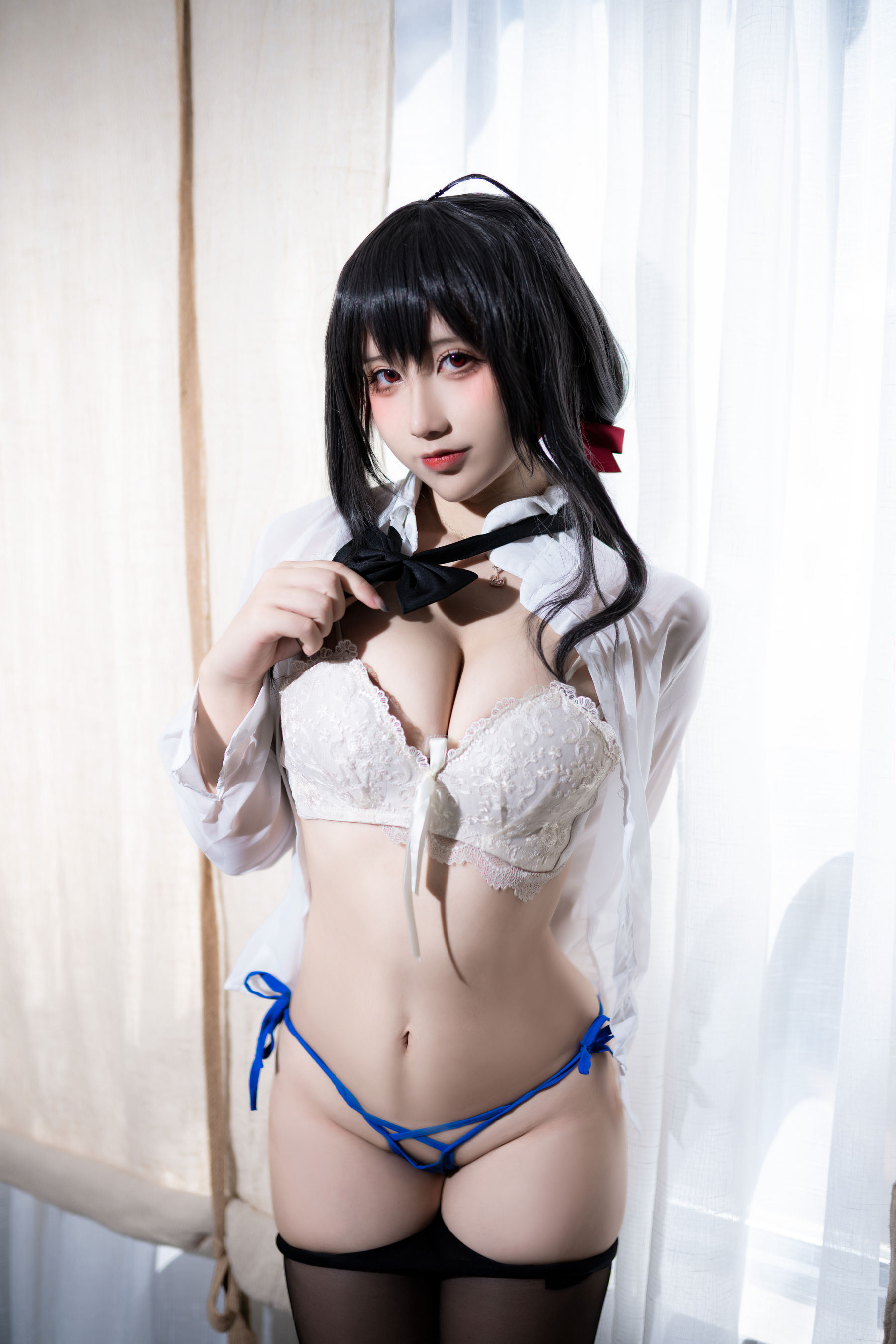 [福利COS] 动漫博主九曲Jean - 大凤风纪委员