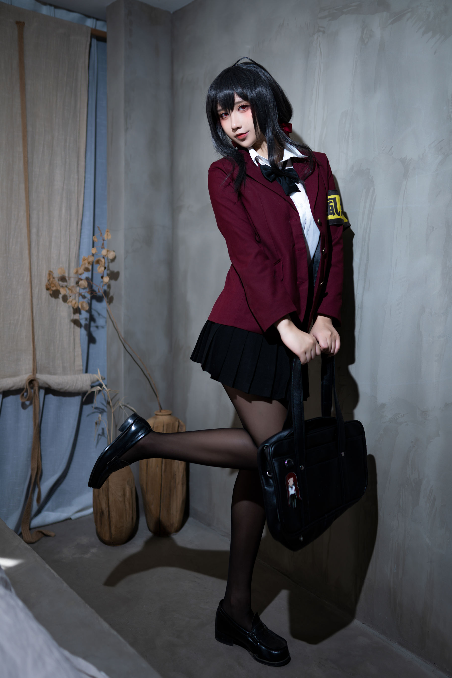 [福利COS] 动漫博主九曲Jean - 大凤风纪委员