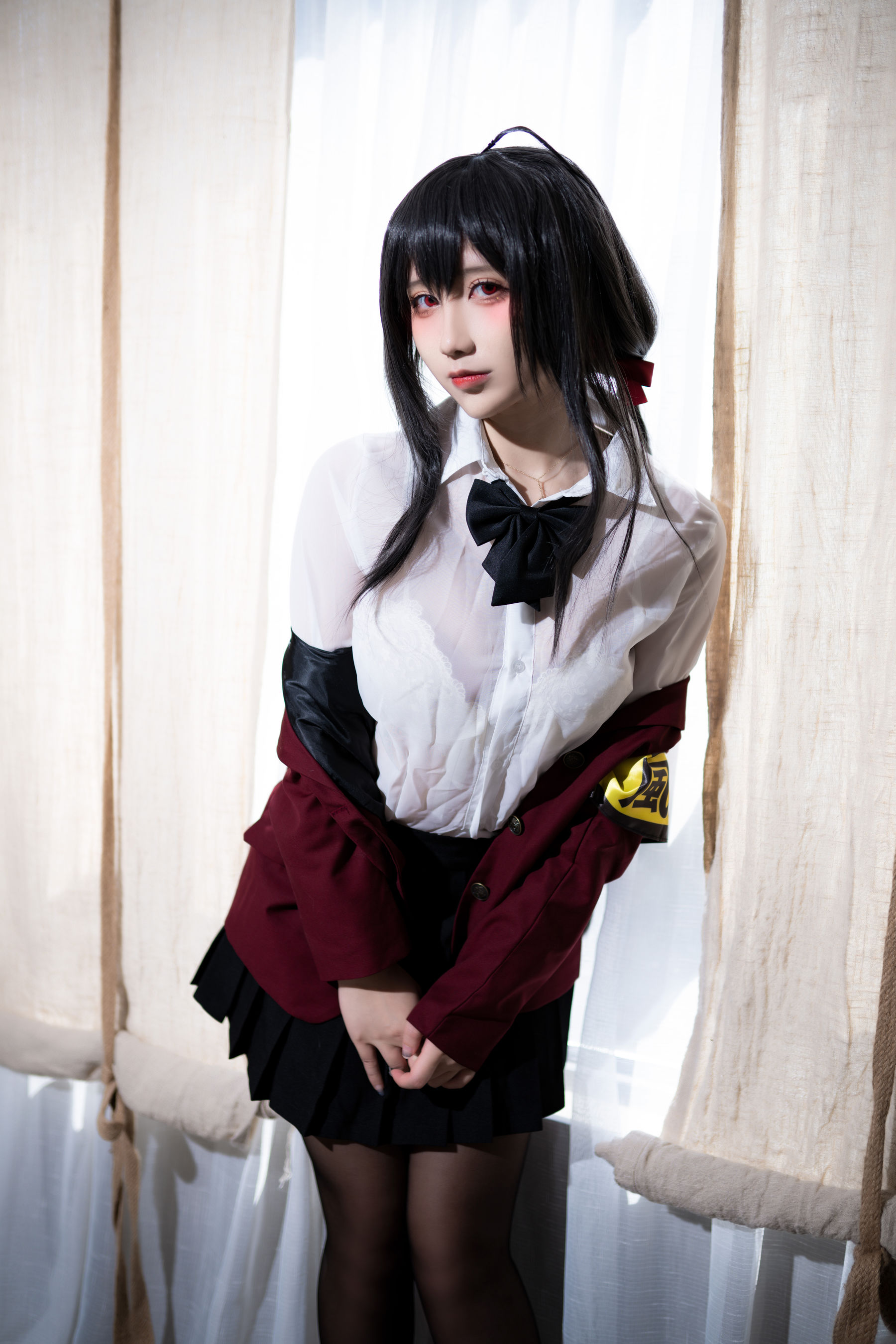 [福利COS] 动漫博主九曲Jean - 大凤风纪委员