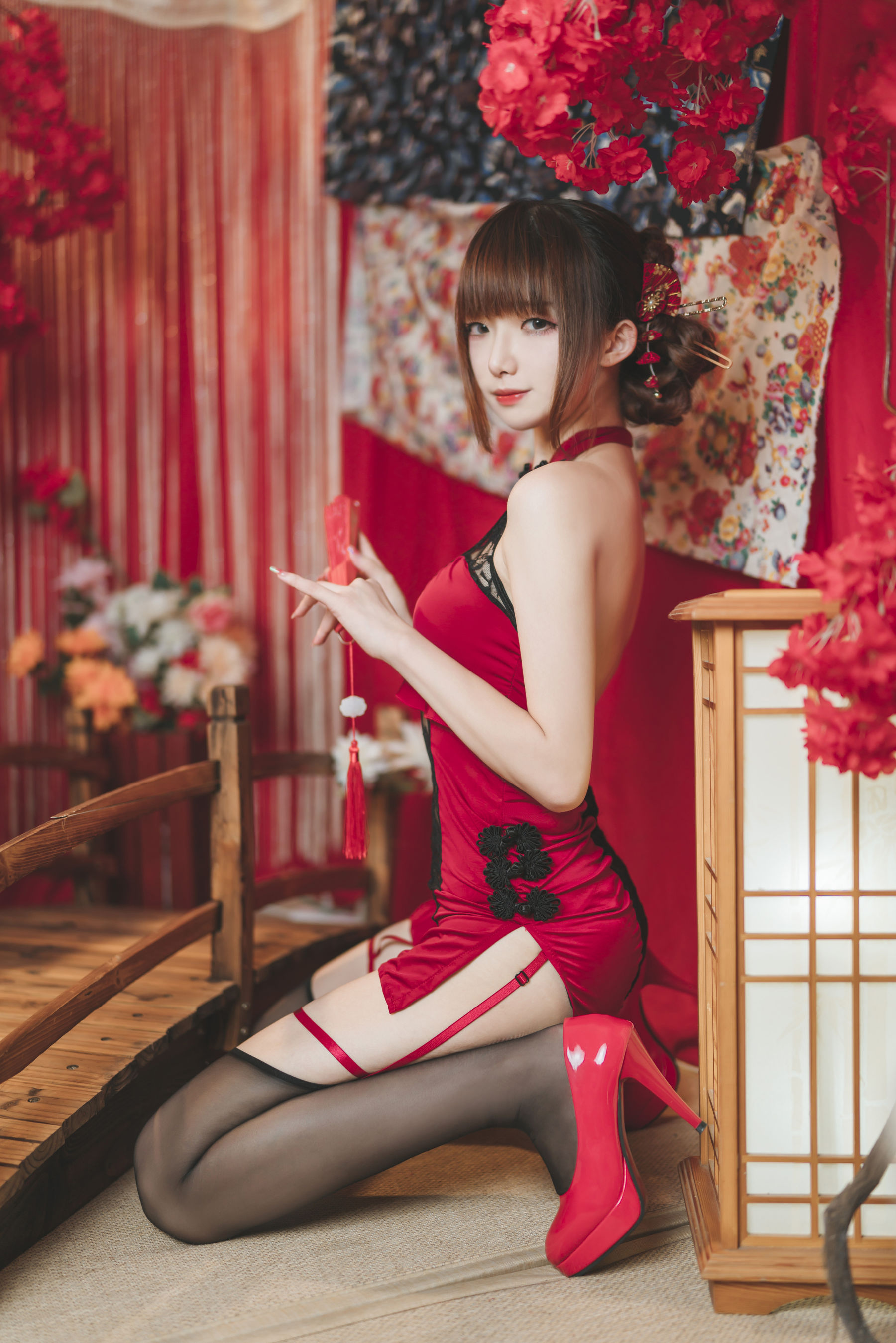 [福利COS] 动漫博主封疆疆v - 韶华旗袍疆